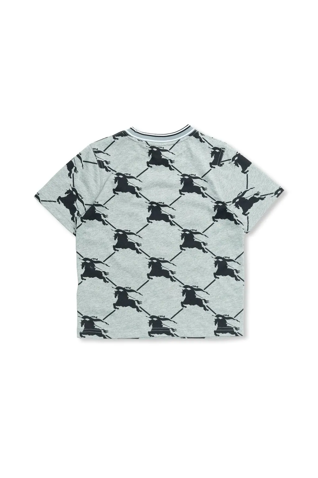 Burberry Kids Equestrian Knight Printed T-Shirt