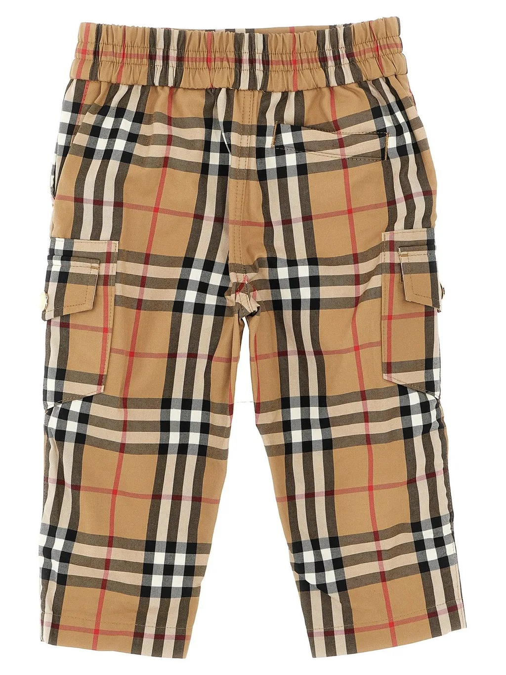 Burberry Kids Elasticated Waistband Straight-Leg Trousers