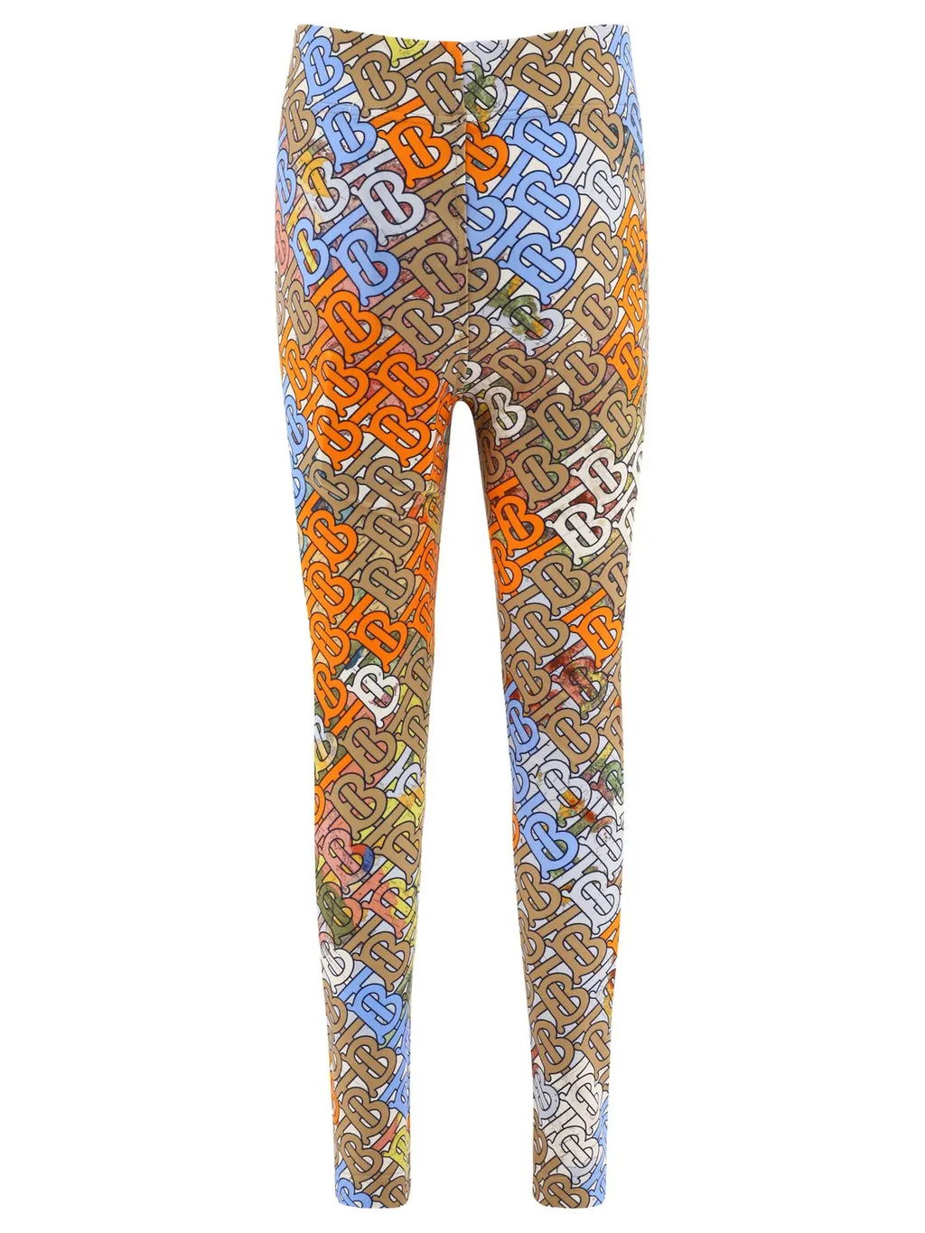 Burberry Kids Monogram High Waist Leggings