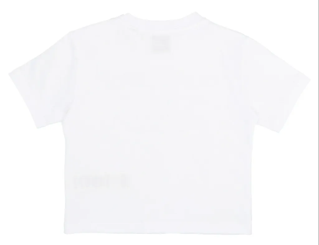 Burberry Kids Logo Printed Crewneck T-Shirt