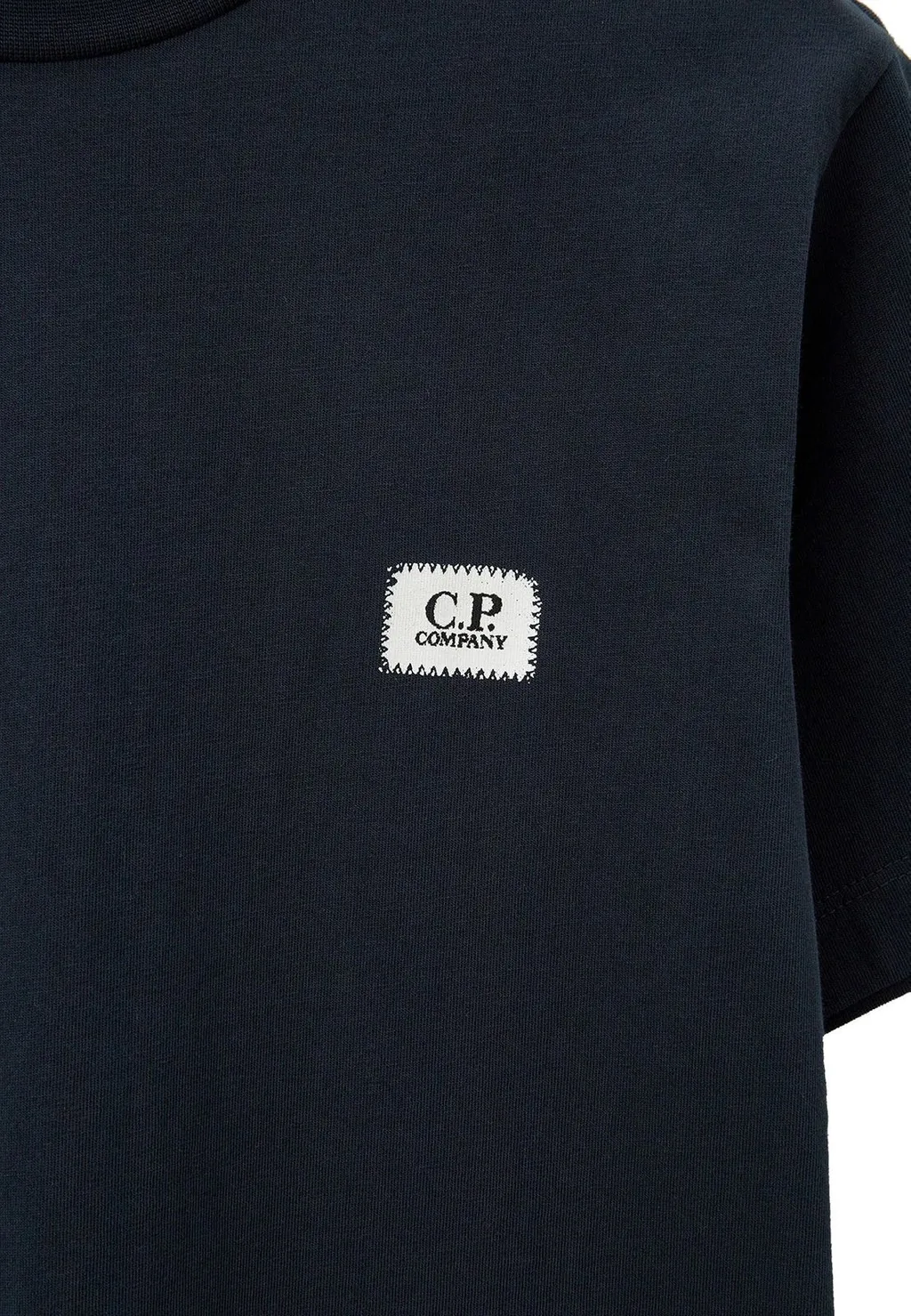 C.P. Company Kids Logo Printed Crewneck T-Shirt