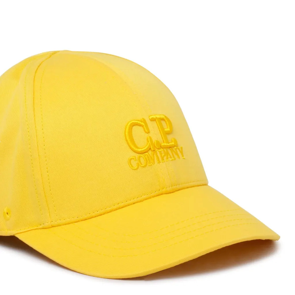 C.P. Company Kids Logo Embroidered Baseball Cap