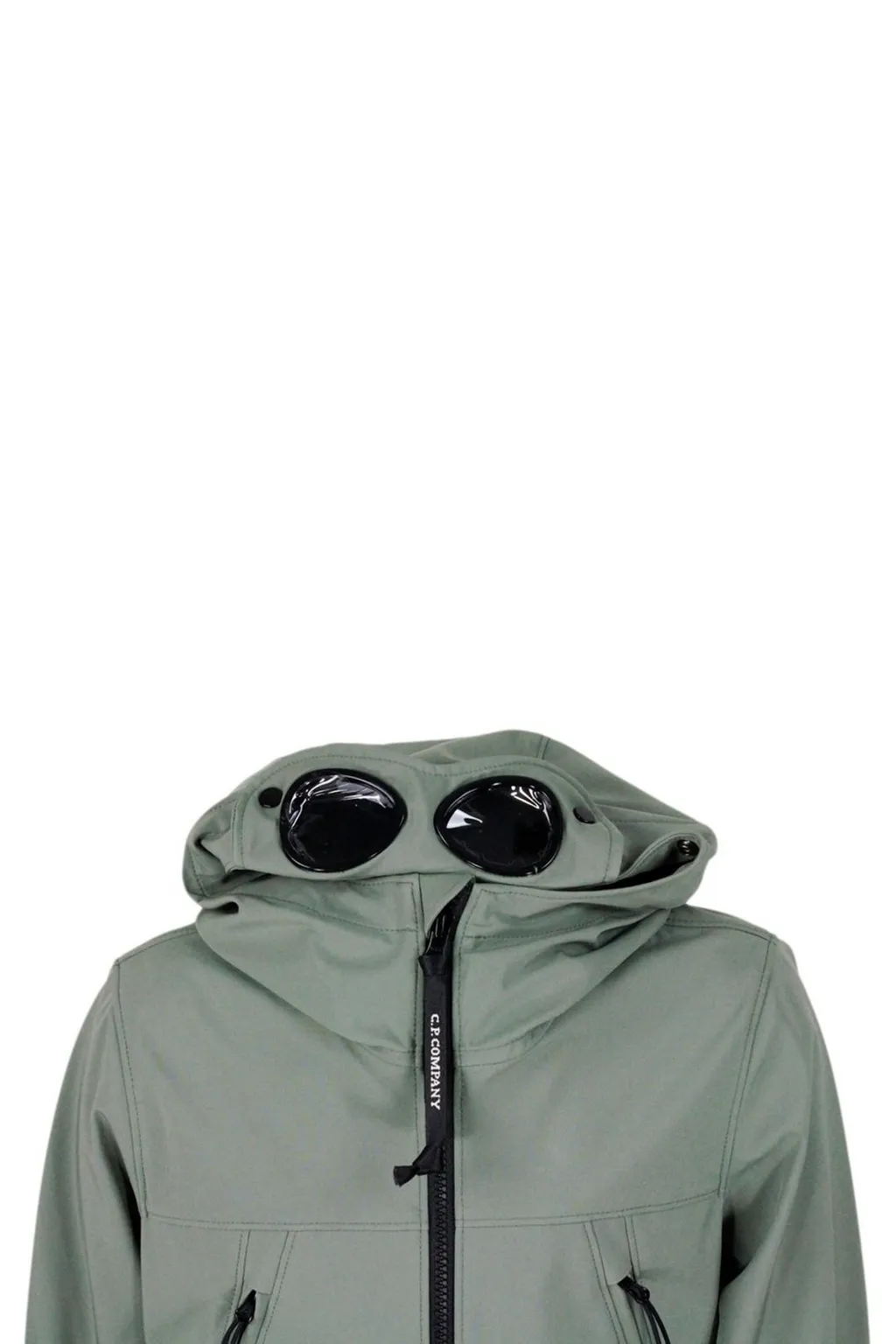 C.P. Company Kids Lens Patch Hooded Jacket
