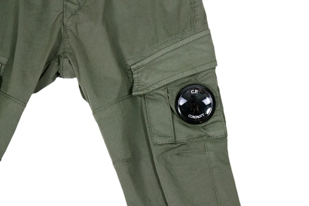 C.P. Company Kids Straight Leg Cargo Trousers