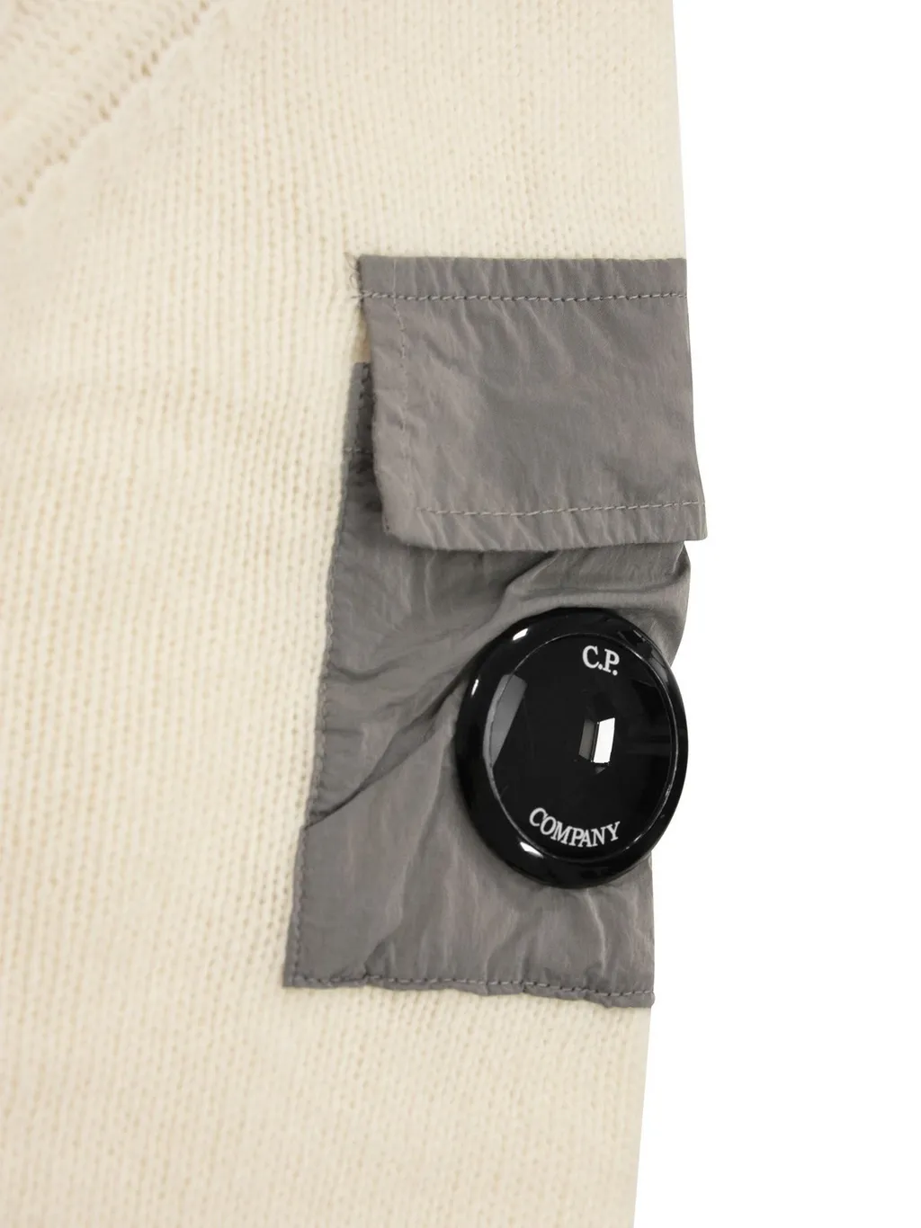 C.P. Company Kids Lens Patch Zipped Hoodie
