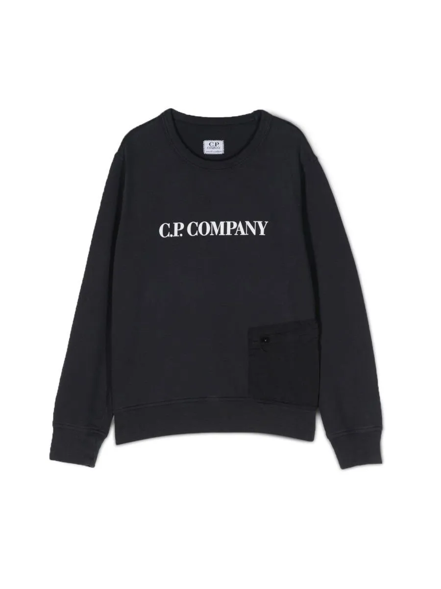 C.P. Company Kids Pocket Crewneck Sweater