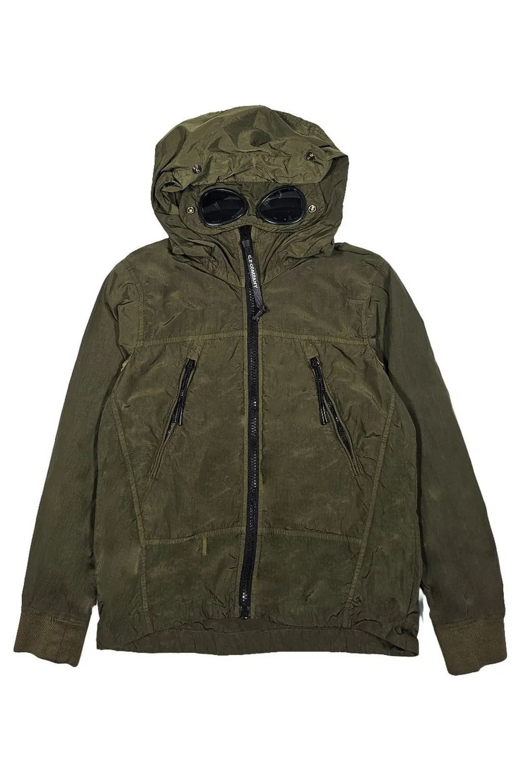 C.P. Company Kids Zip-Up Hooded Jacket