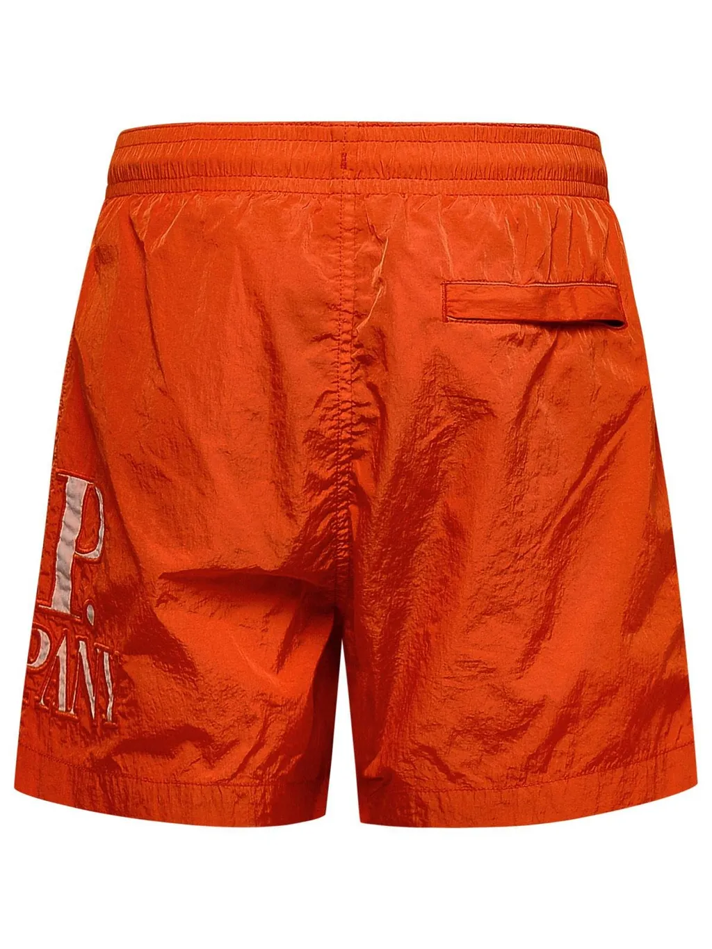C.P. Company Kids Logo Embroidered Swim Shorts