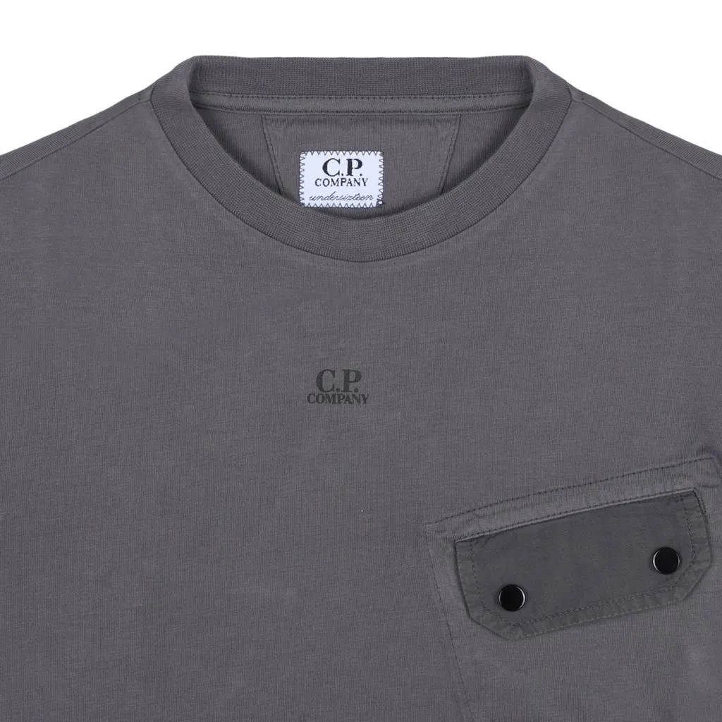 C.P. Company Kids Logo-Printed Crewneck T-Shirt