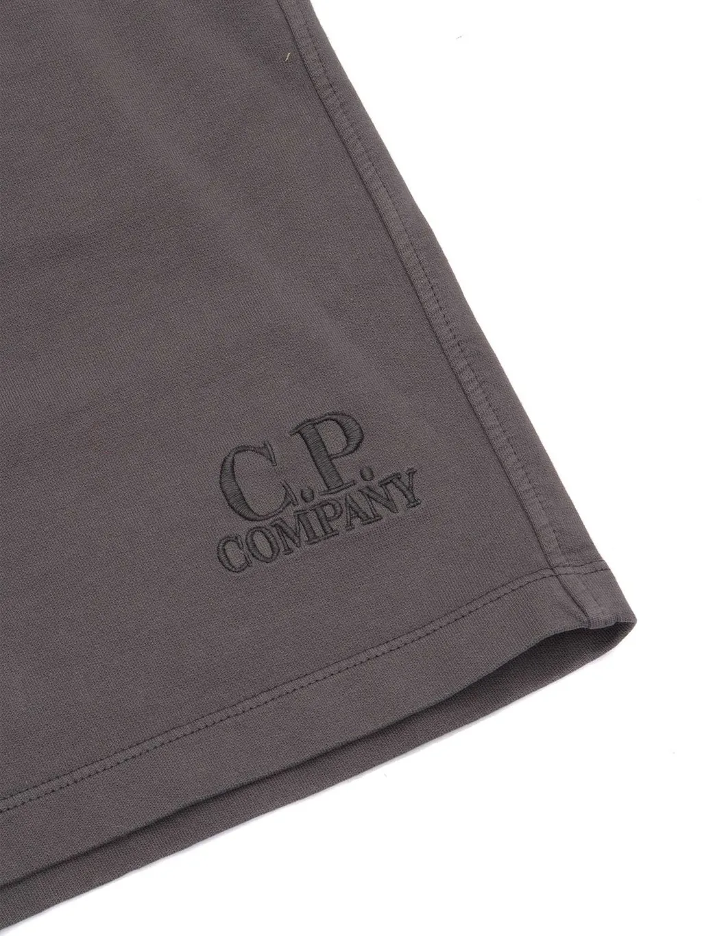 C.P. Company Kids Logo-Embroidered Drawstring Shorts