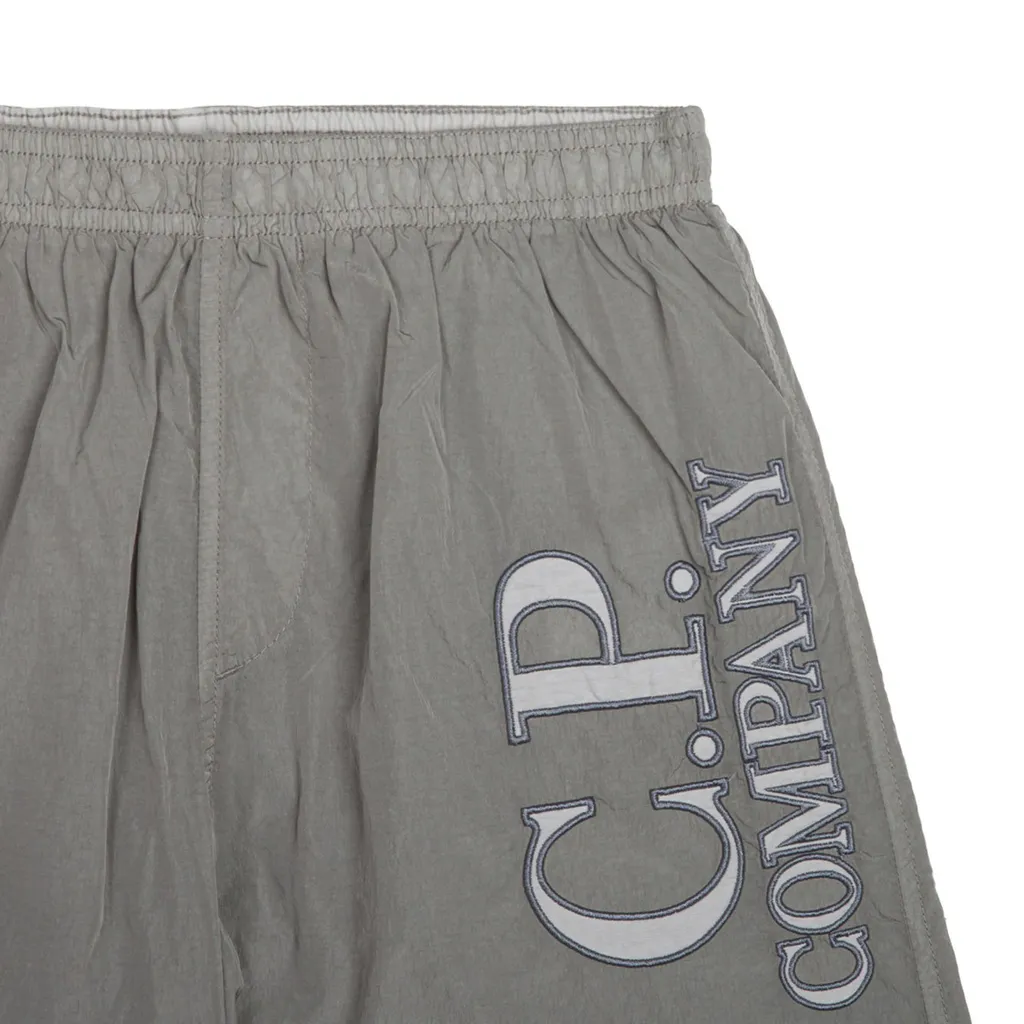 C.P. Company Kids Logo Patch Swim Shorts