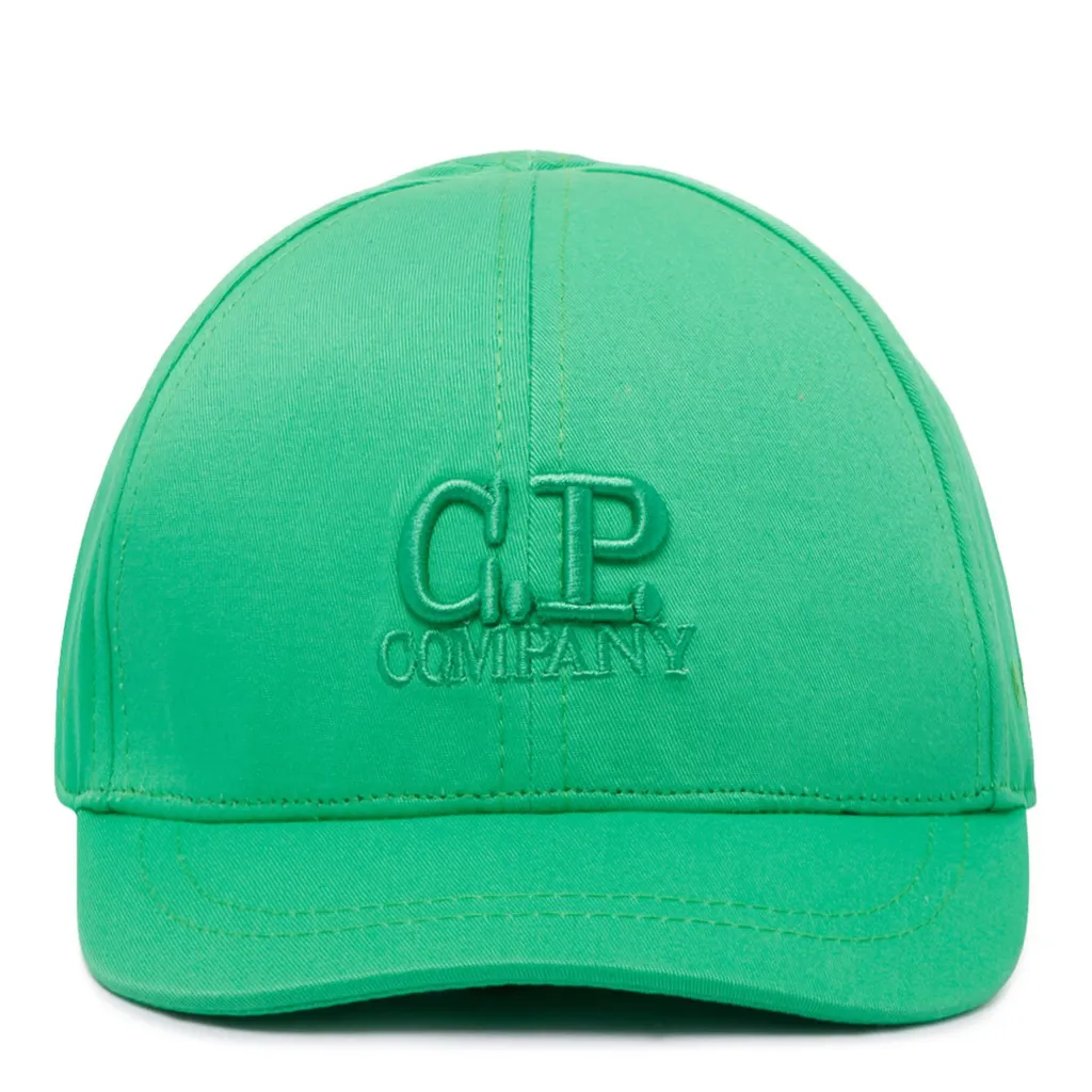C.P. Company Kids Logo Embroidered Cap