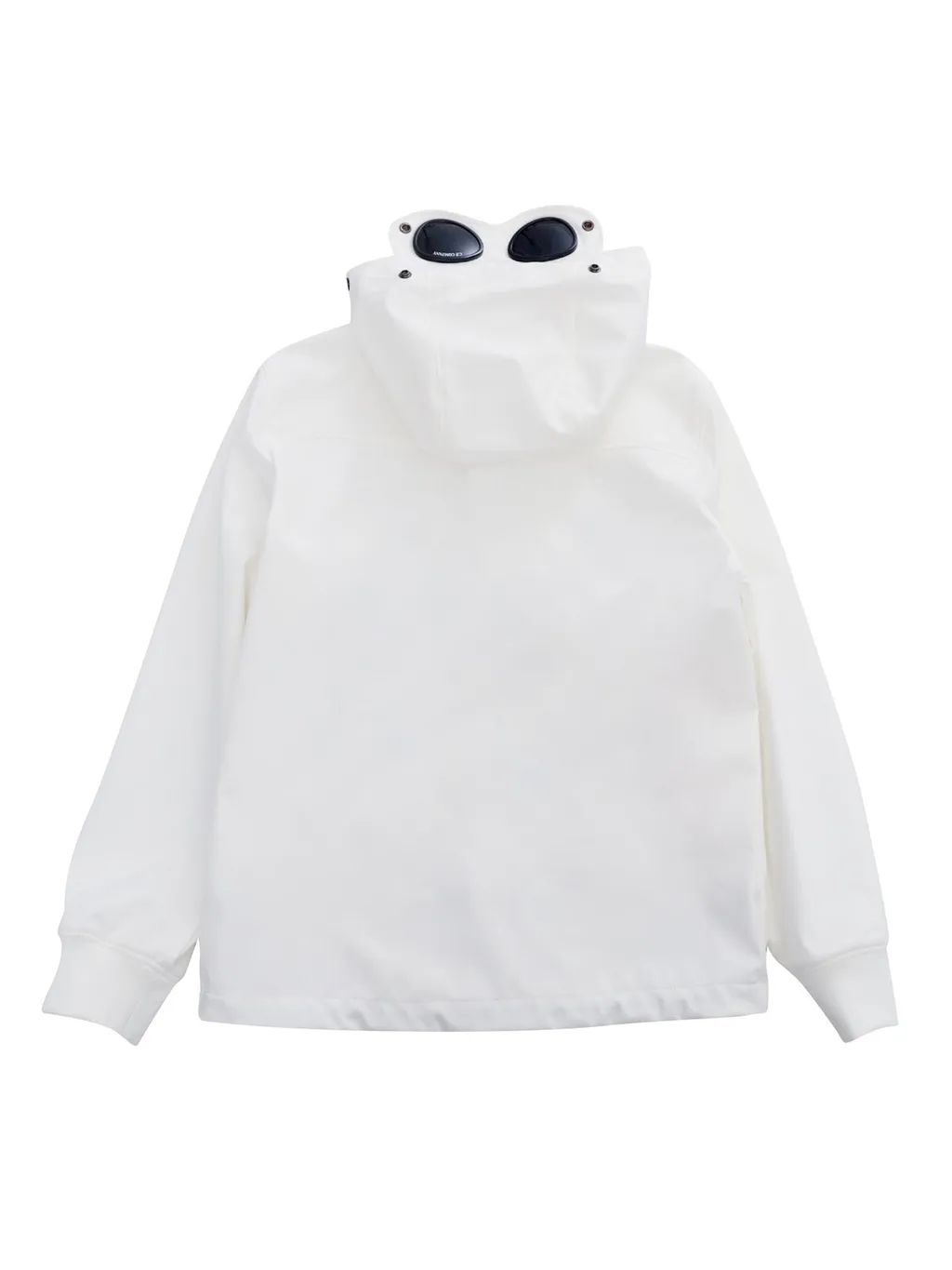 C.P. Company Kids Goggles-Detailed Zip-Up Hooded Jacket