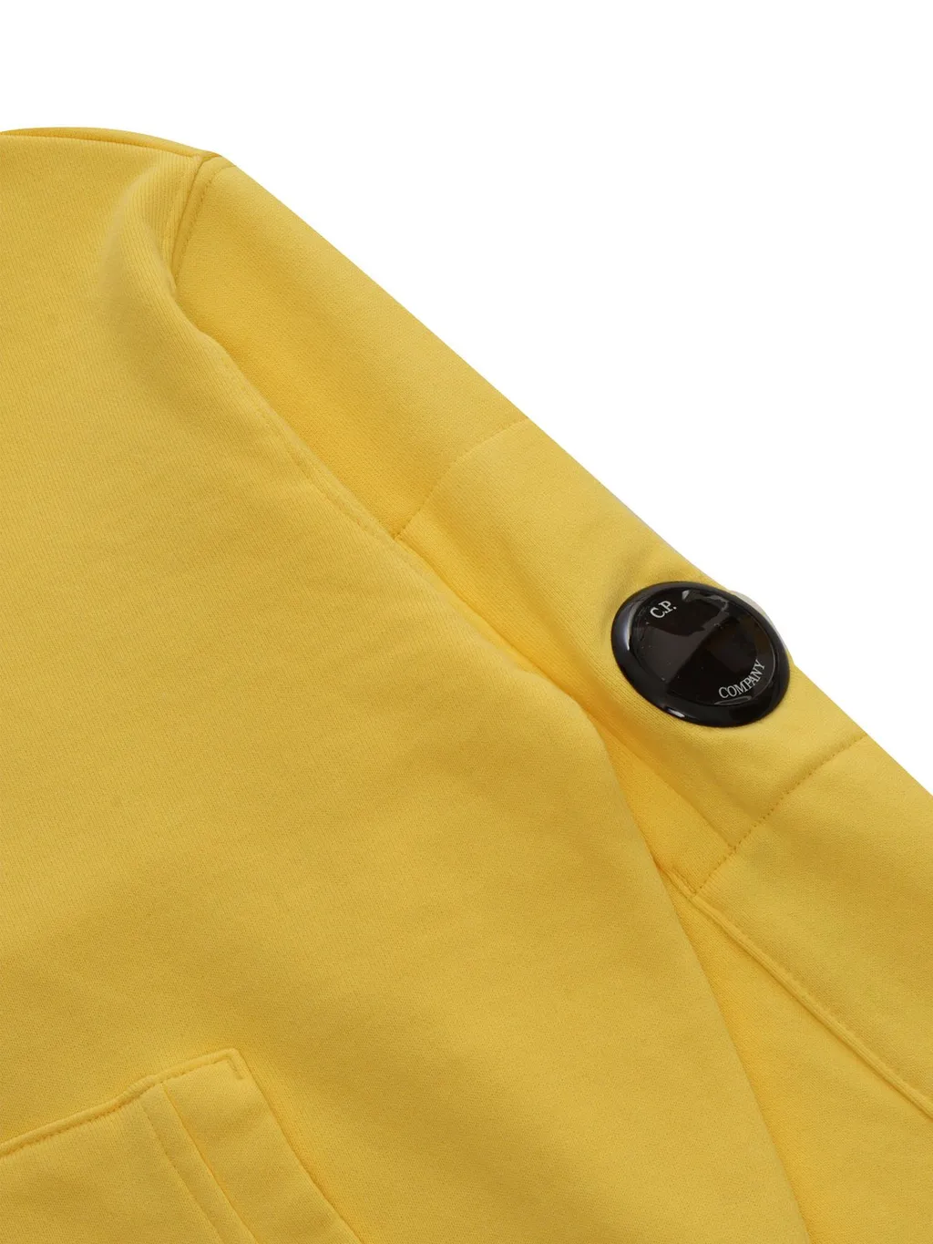 C.P. Company Kids Lens Detailed Drop-Shoulder Hoodie