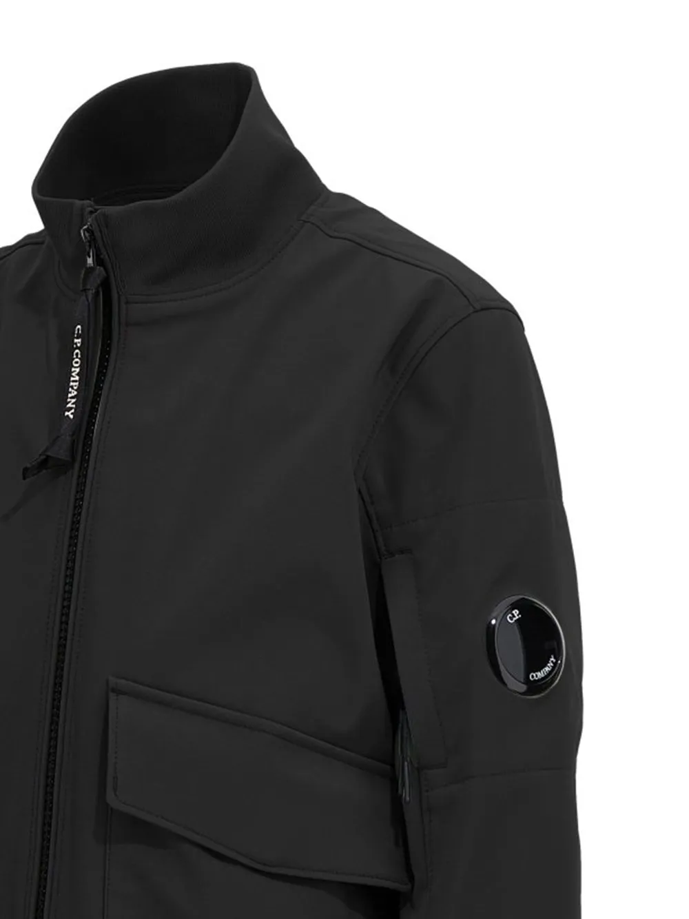 C.P. Company Kids Long Sleeved Lens-Detailed Jacket