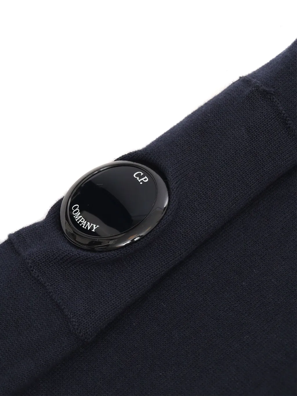 C.P. Company Kids Lens-Detailed Crewneck Jumper