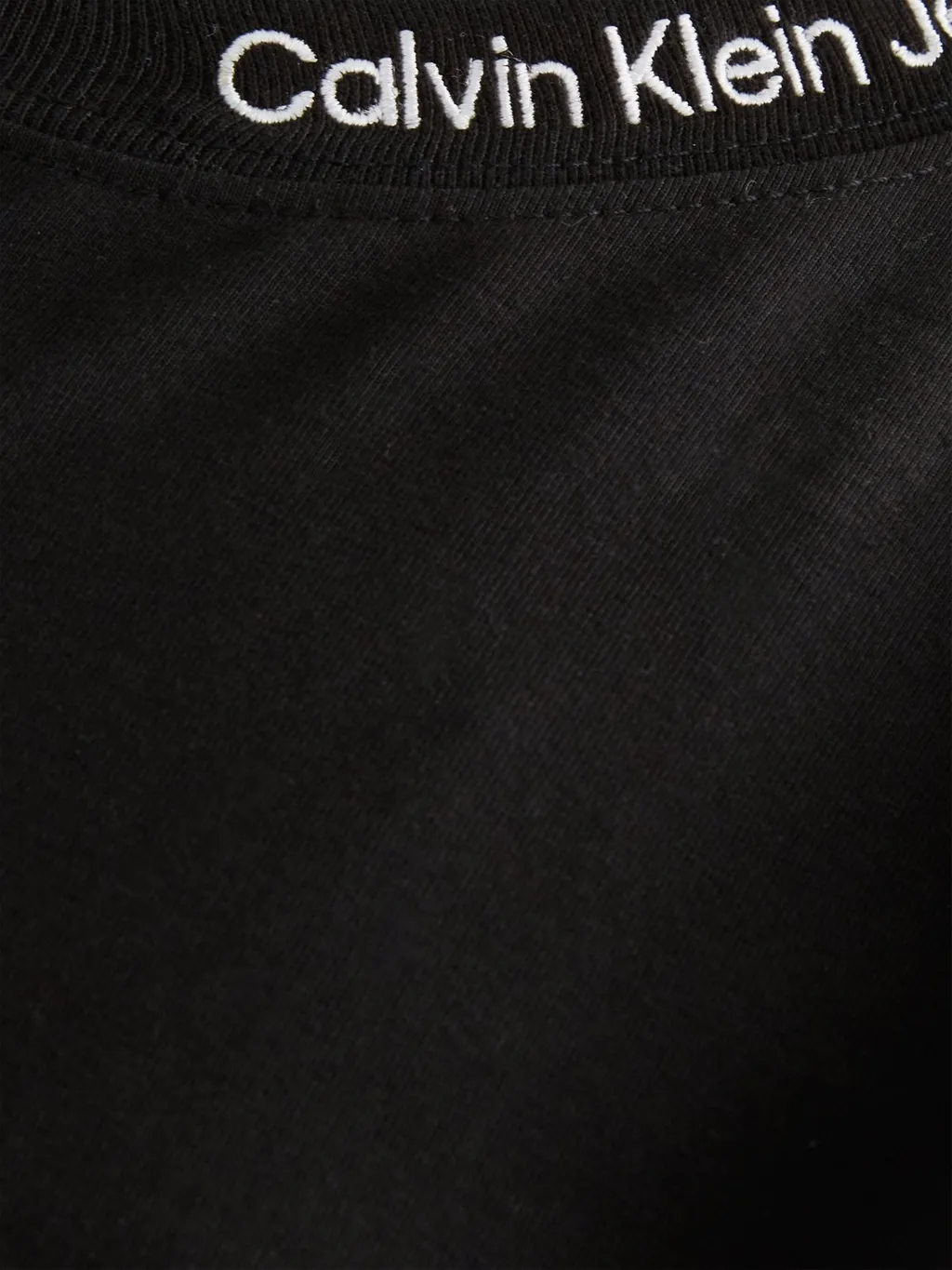 Calvin Klein Jeans Logo Embroidered Crewneck T-Shirt