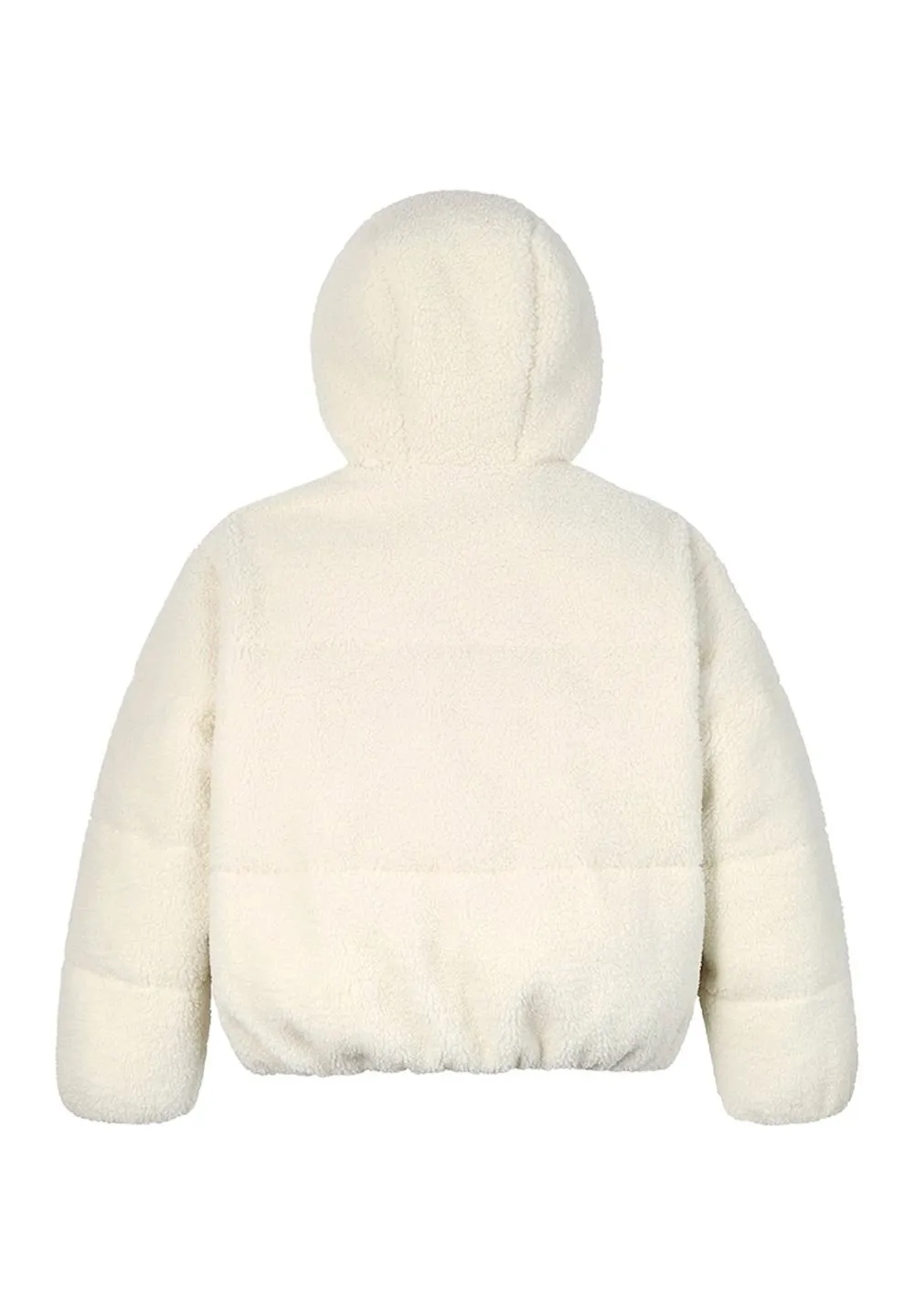 Calvin Klein Kids Zipped Quilted Hooded Jacket