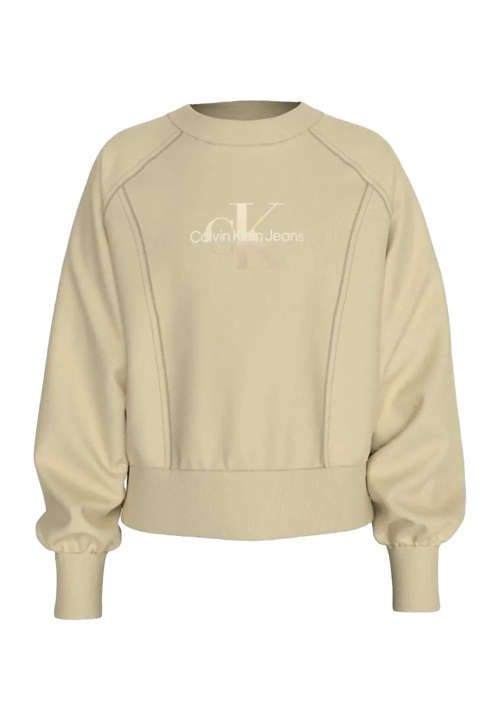 Calvin Klein Kids Boxy Terry Logo Sweatshirt