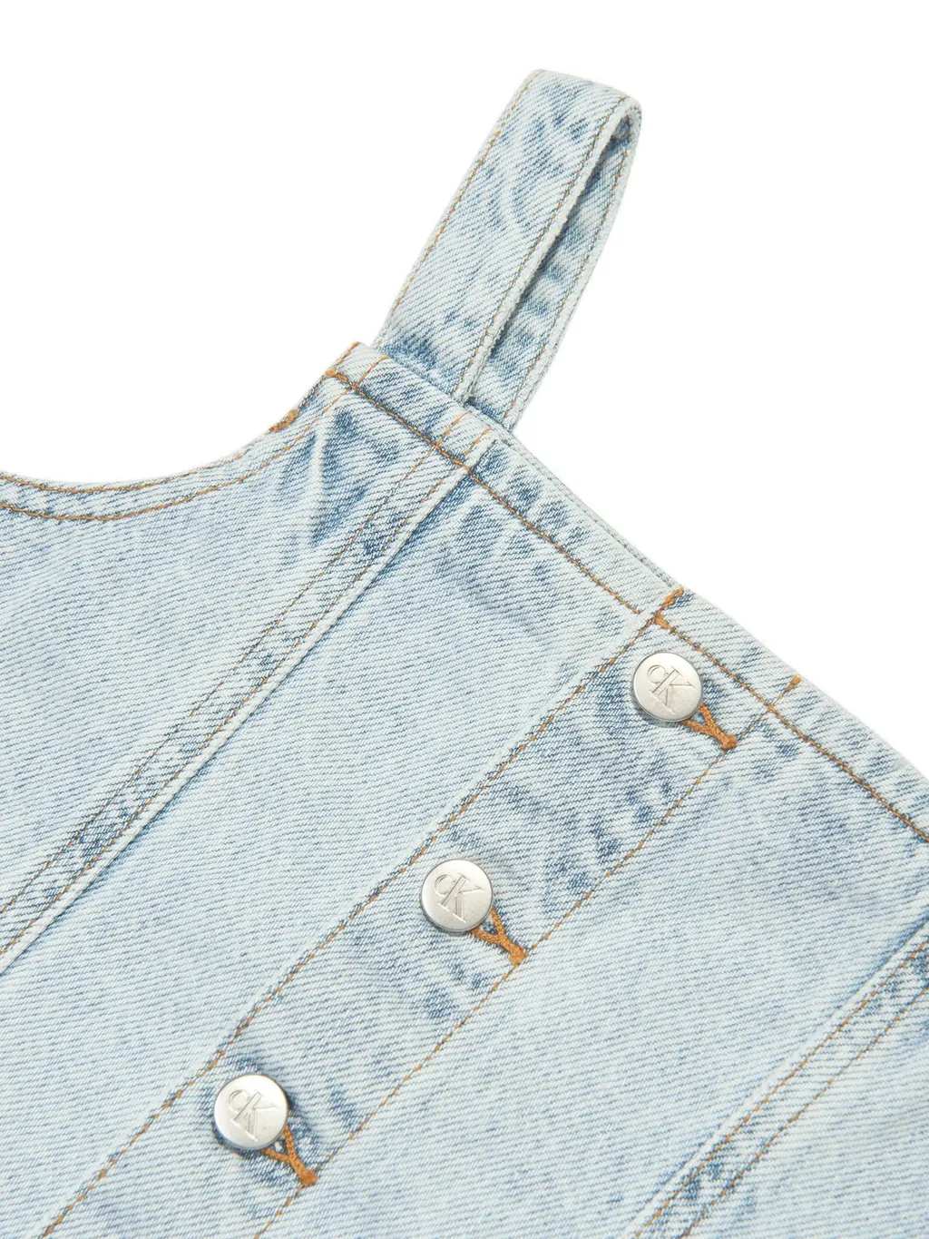 Calvin Klein Kids Sleeveless Denim Top