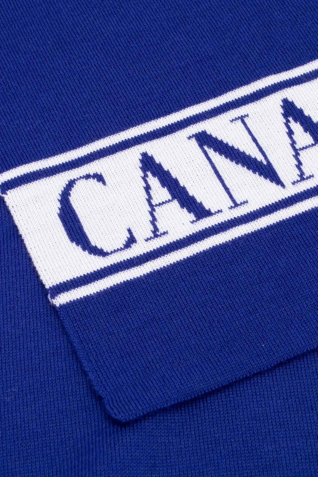 Canada Goose Kids Logo Intarsia Scarf