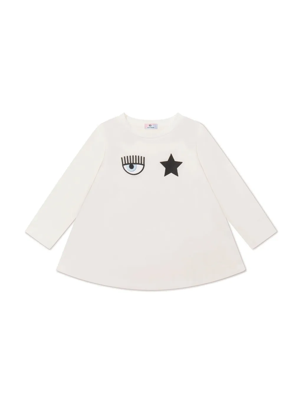 Chiara Ferragni Kids Logo-Print Crewneck T-Shirt