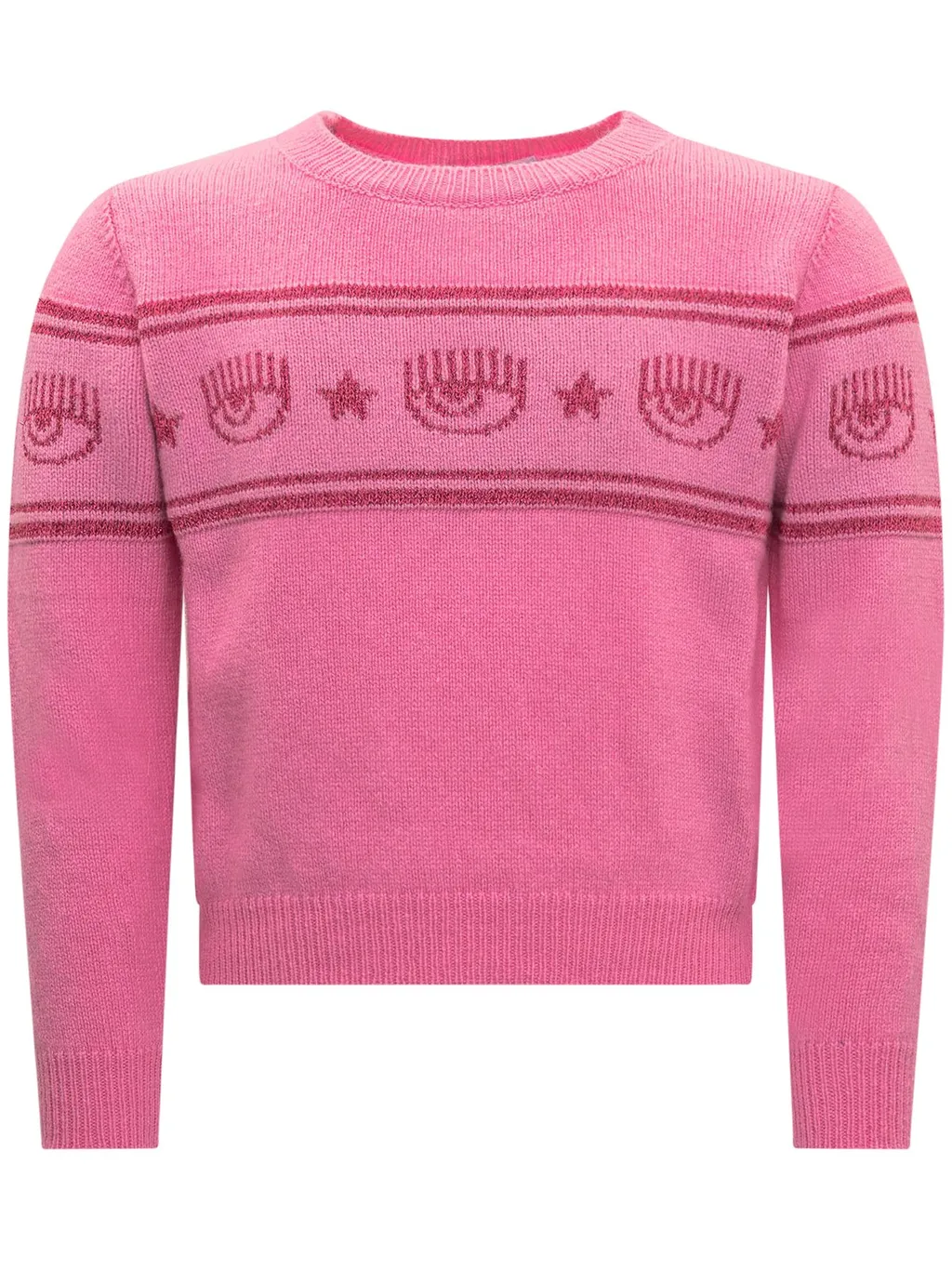 Chiara Ferragni Kids Eyestar Knit Sweater