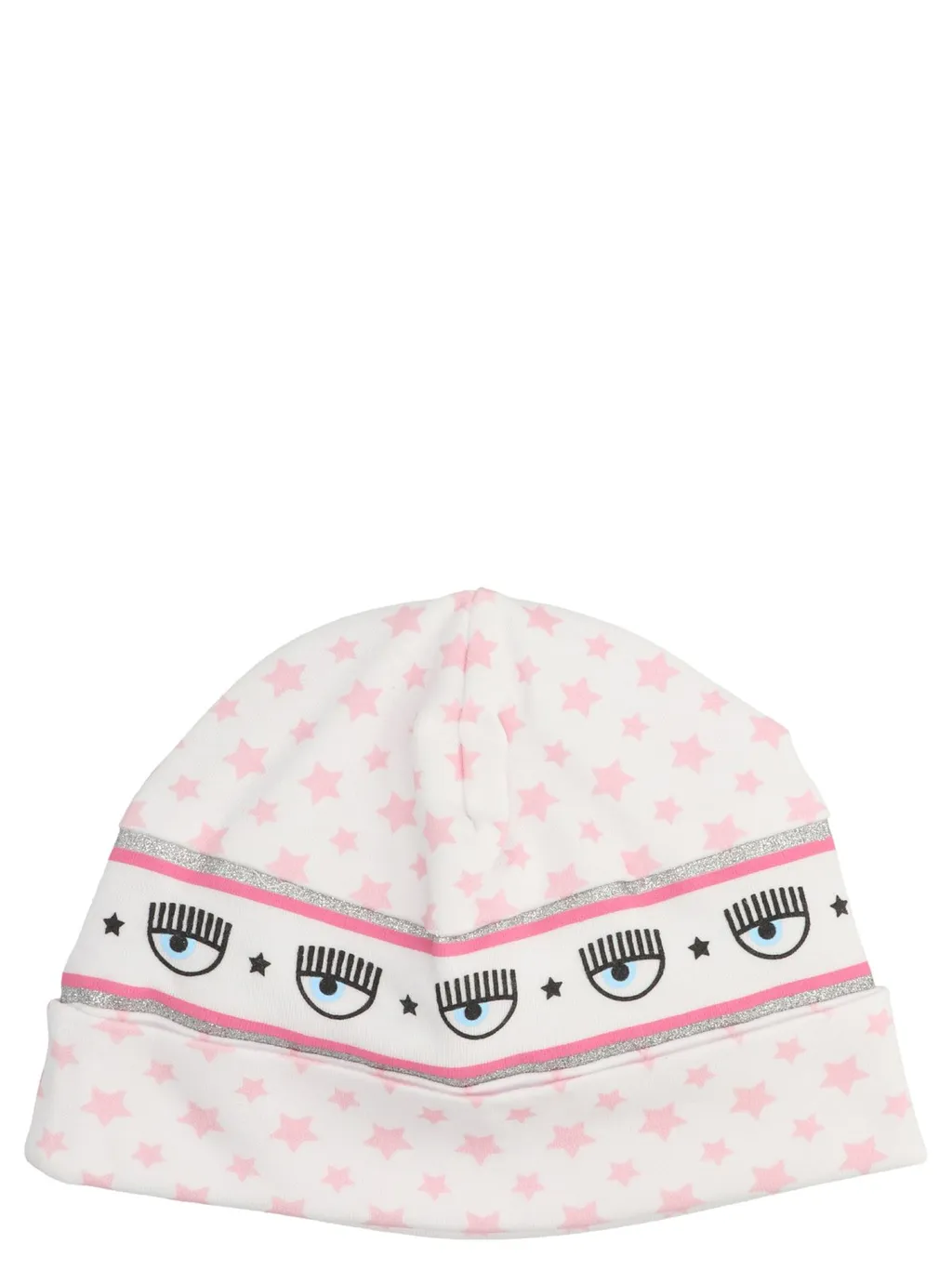 Chiara Ferragni Kids Logo Printed Beanie