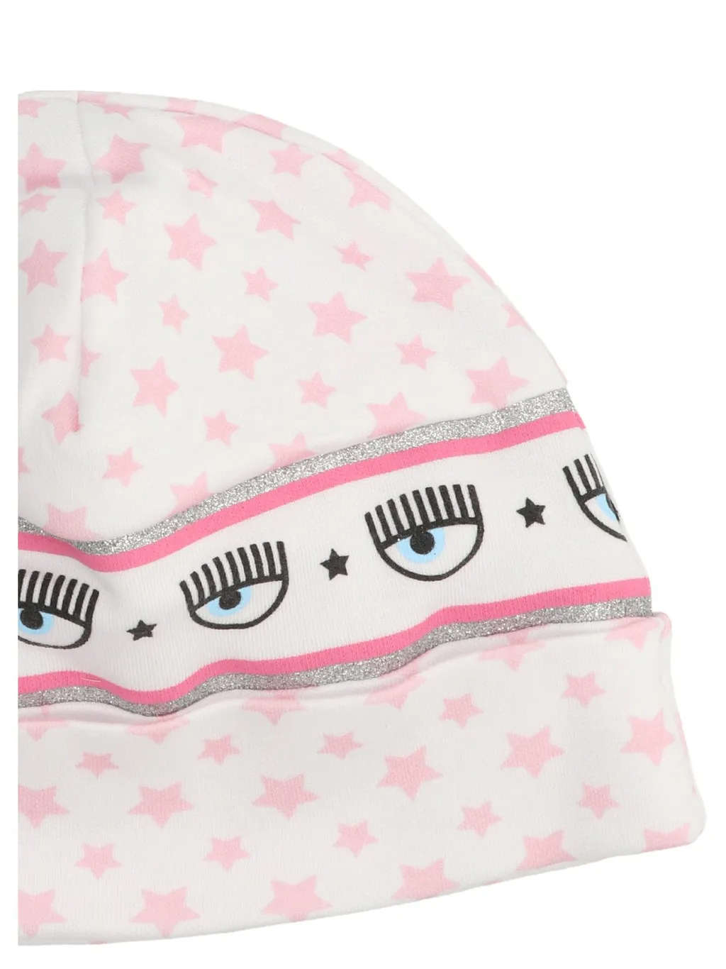 Chiara Ferragni Kids Logo Printed Beanie