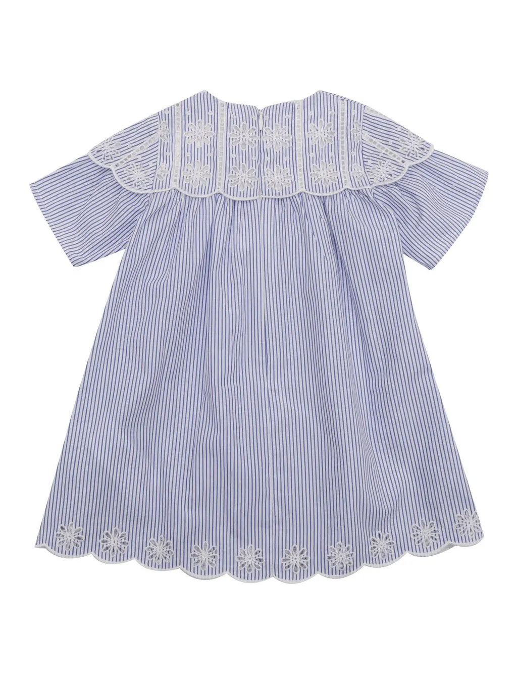 Chloé Kids Striped Poplin Dress