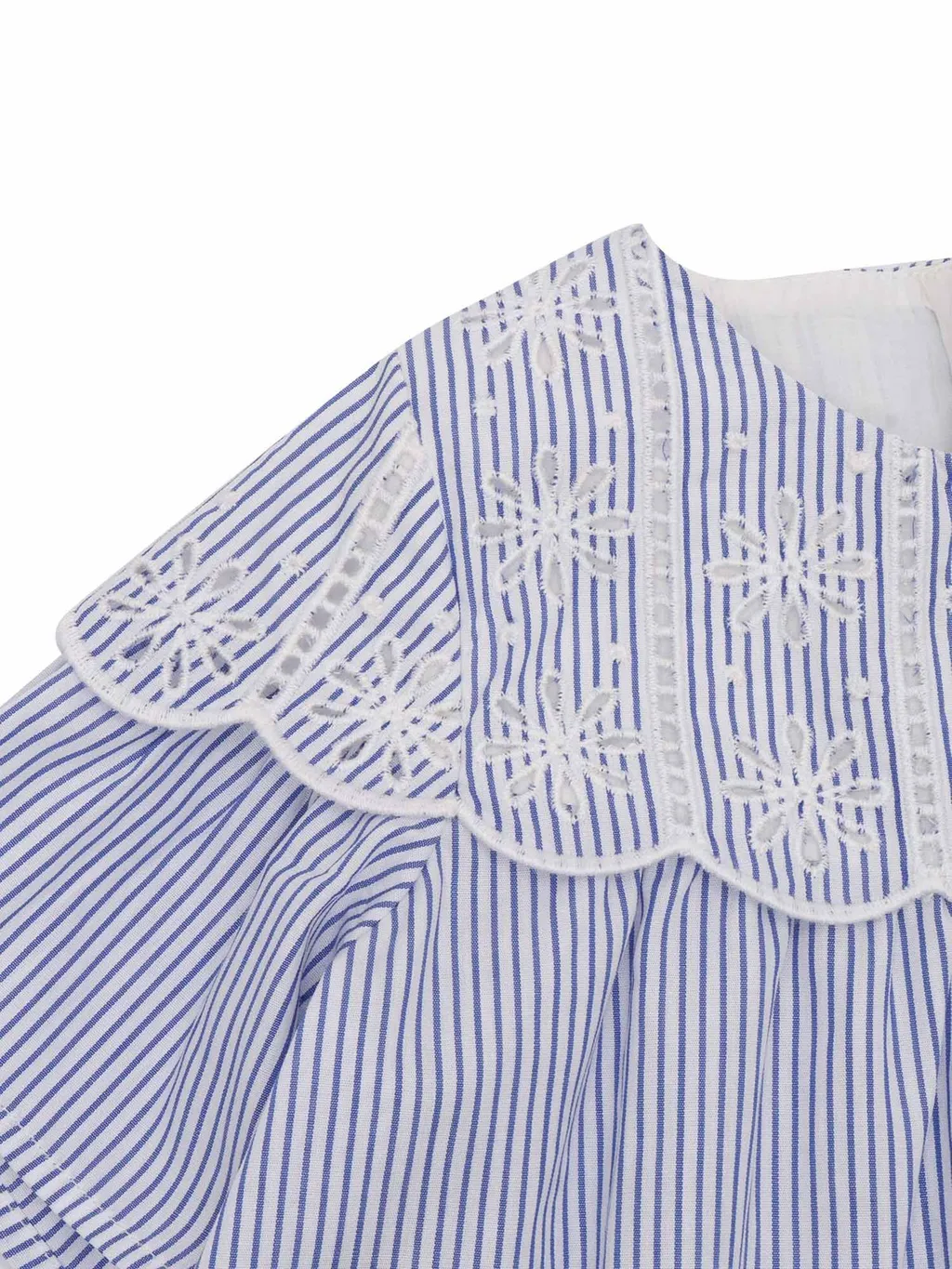 Chloé Kids Striped Poplin Dress