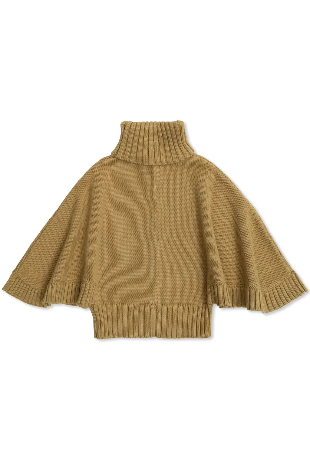 Chloé Kids Roll-Neck Cropped Sleeved Jumper