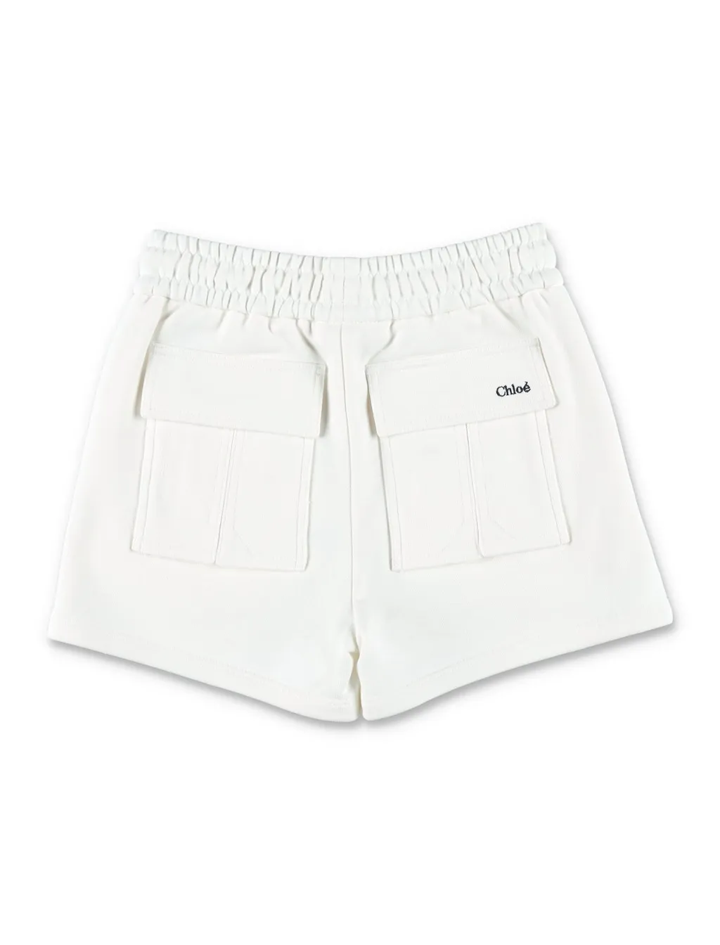 Chloé Kids Fleece Drawstring Shorts