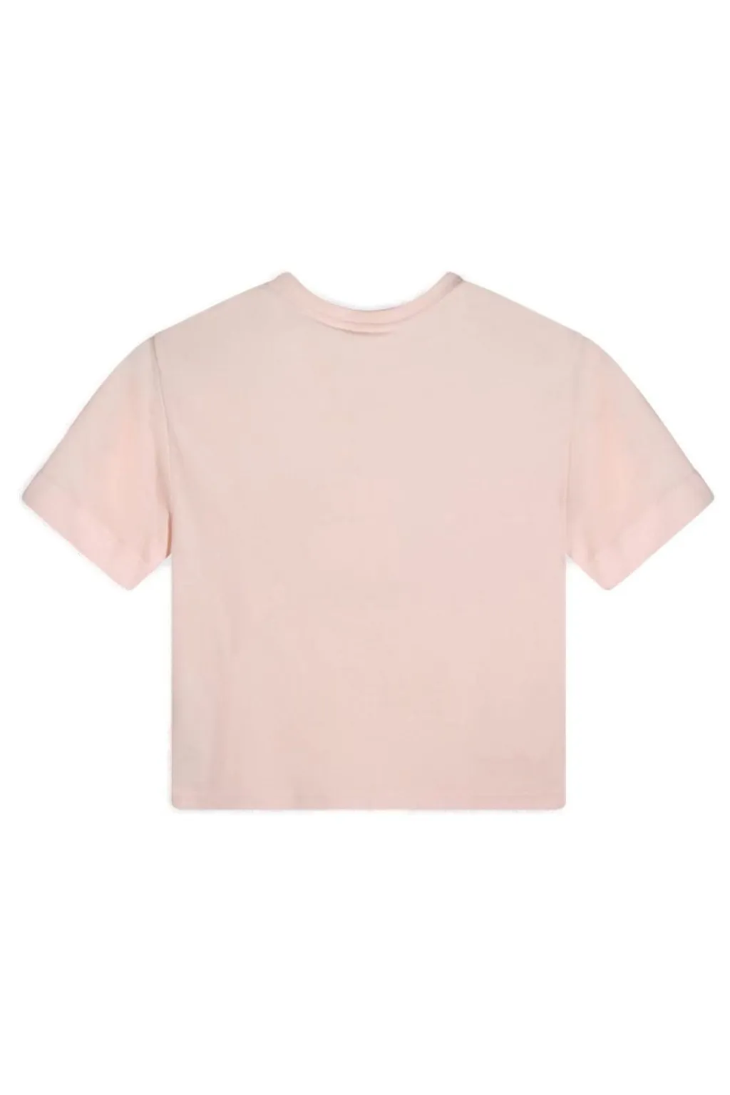 Chloé Kids Logo Embroidered Crewneck T-Shirt