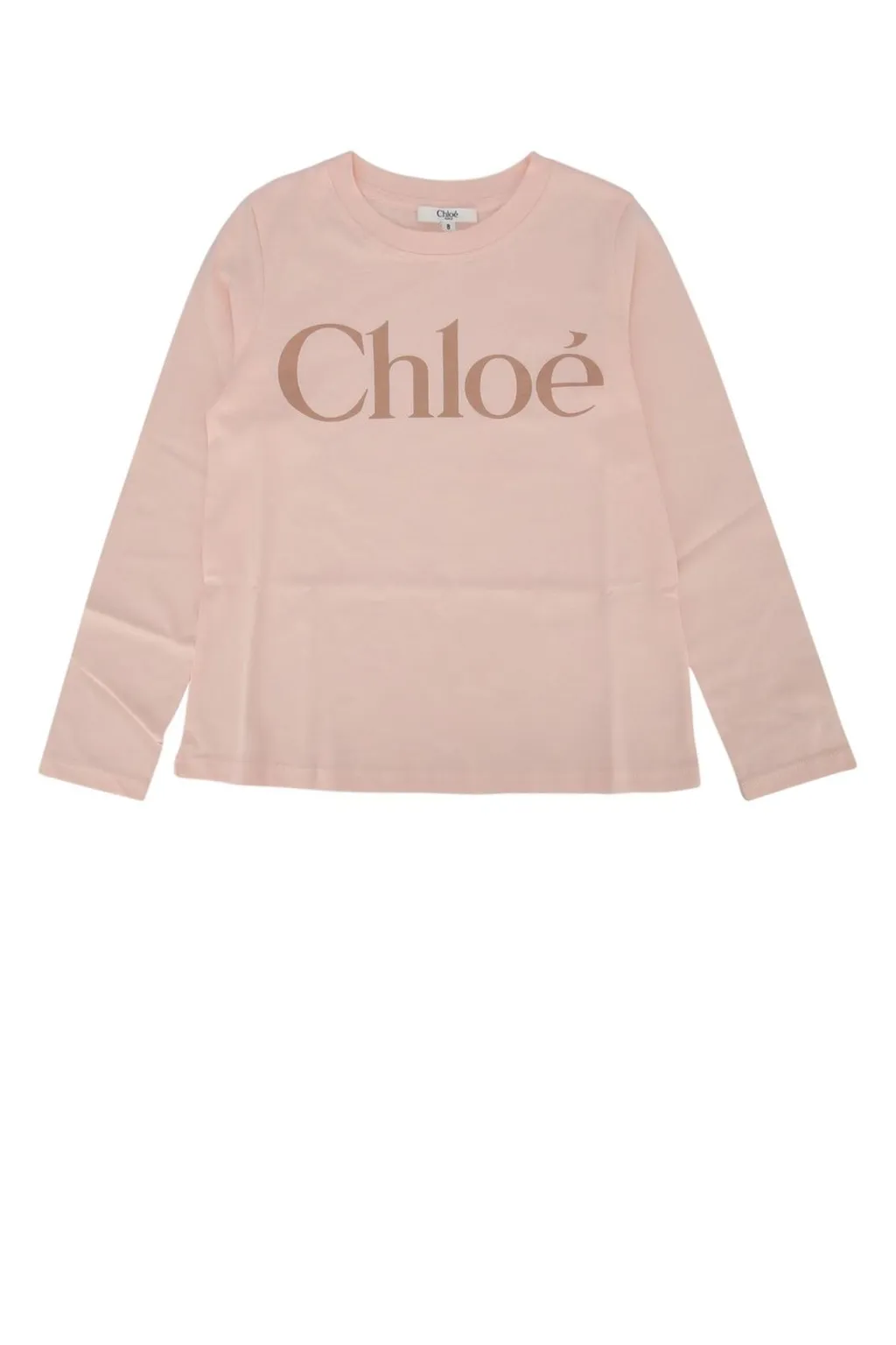 Chloé Kids Roundneck Long Sleeved T-Shirt