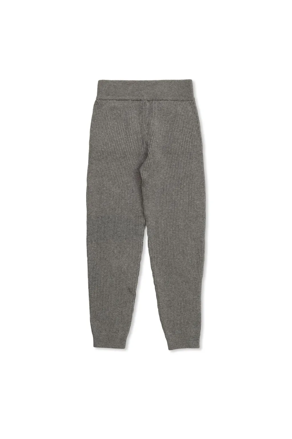 Chloé Kids Tapered Leg Ribbed Knit Trousers