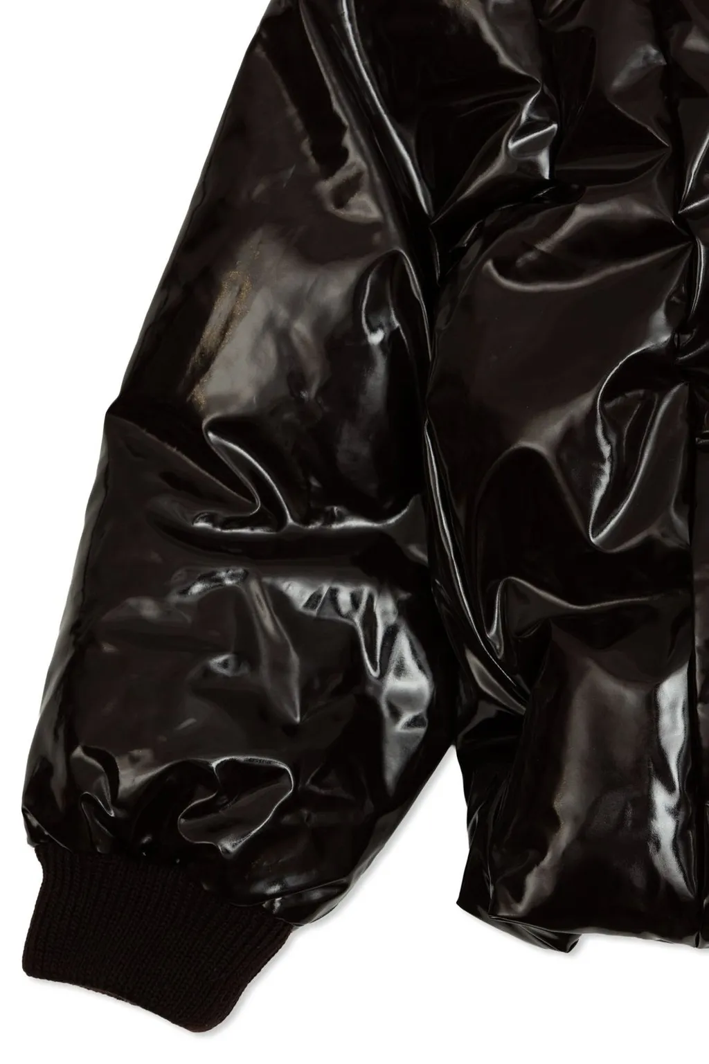 Chloé Kids Shiny Hooded Puffer Jacket
