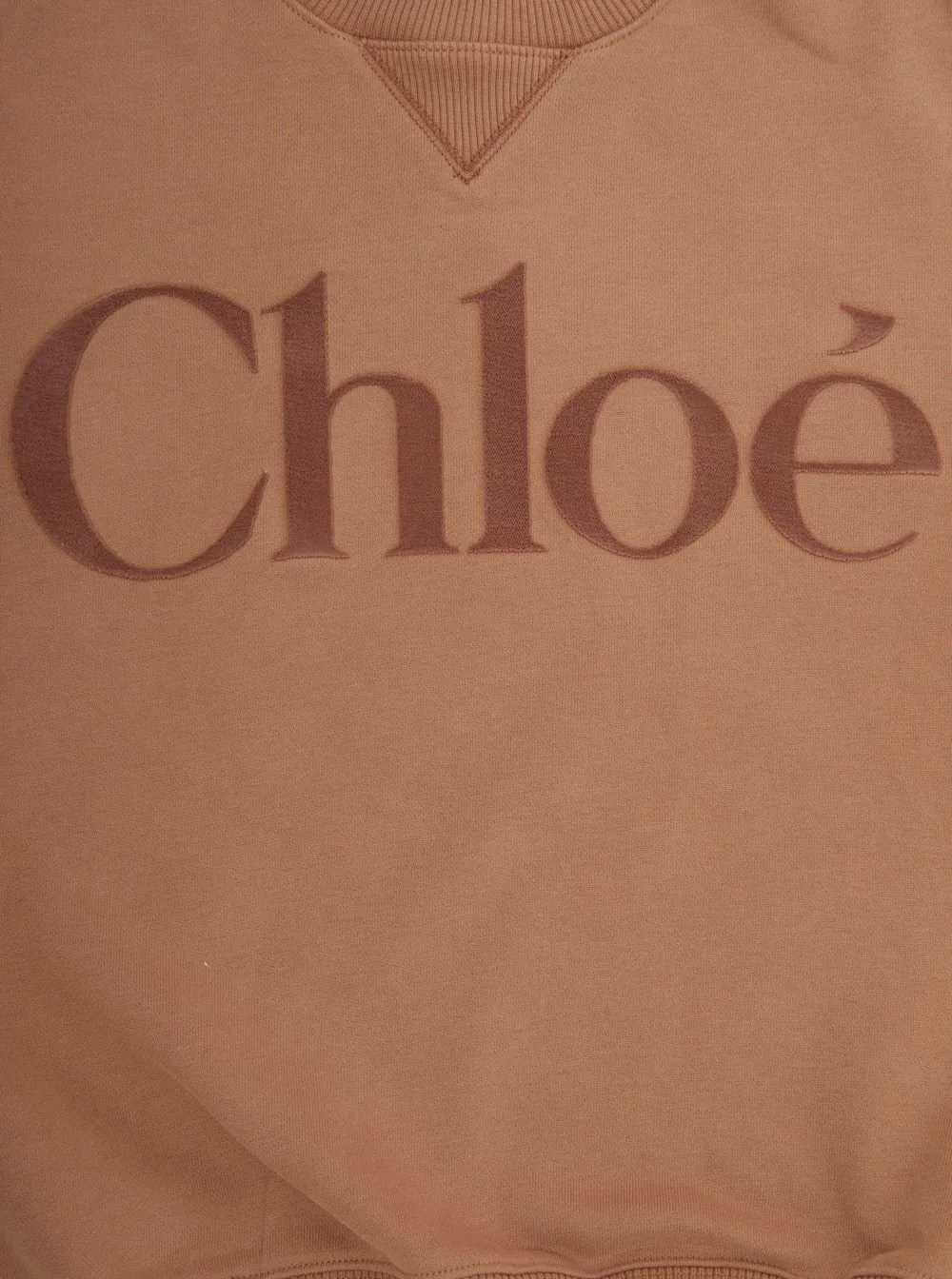Chloé Kids Logo-Print Crewneck Sweatshirt