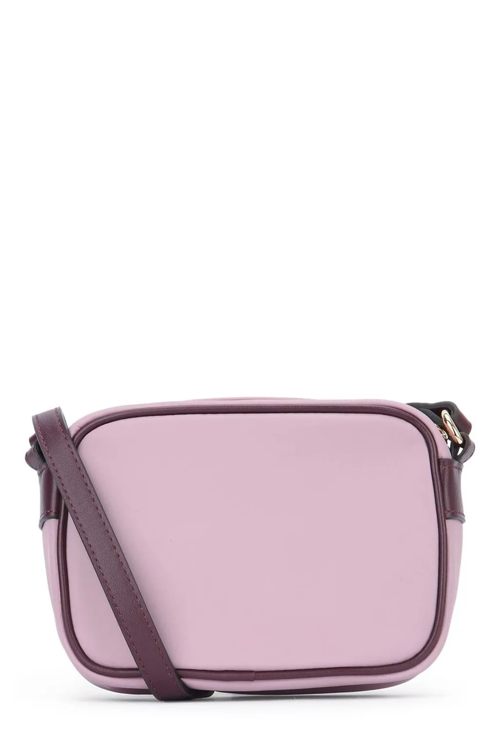 Chloé Kids Logo-Embroidered Zipped Crossbody Bag