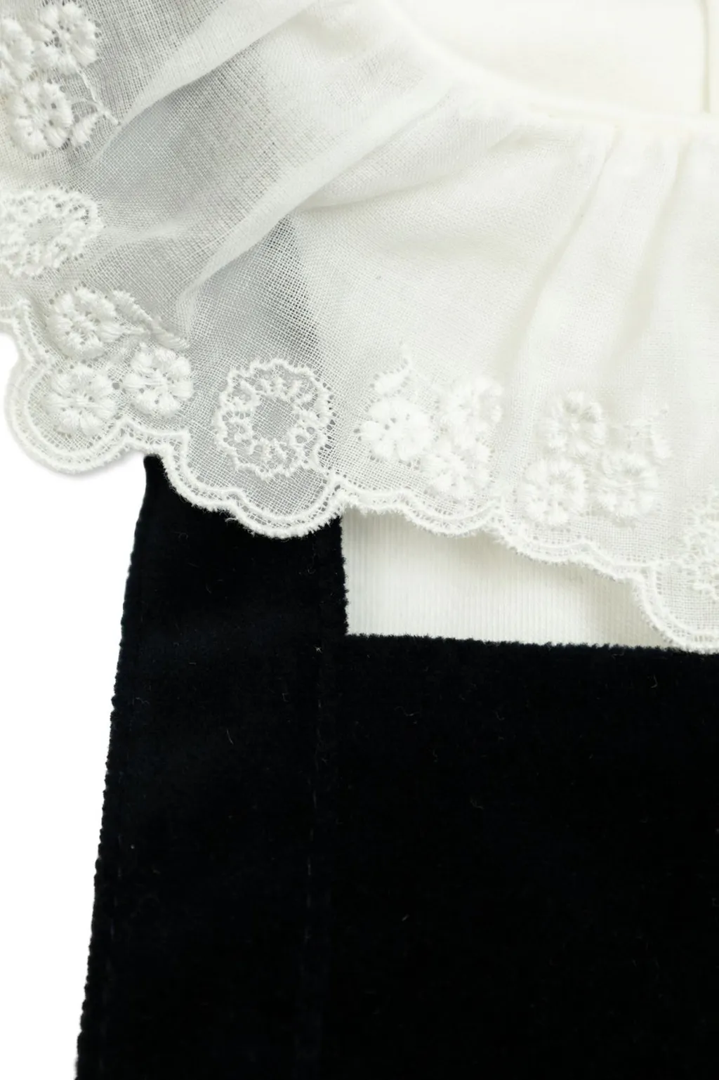 Chloé Kids Long Sleeved Flared Hem Dress