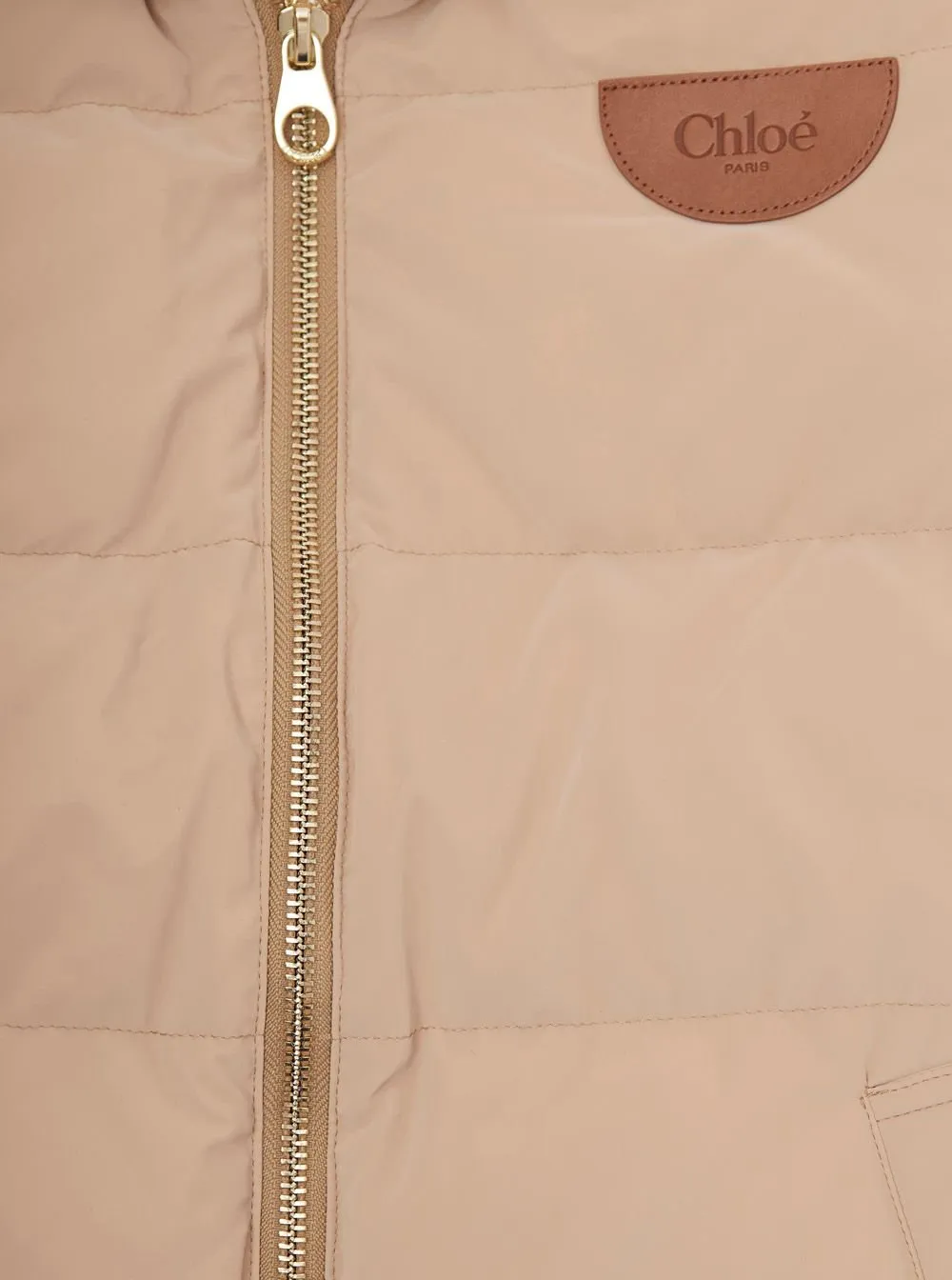 Chloé Kids Padded Puffer Coat