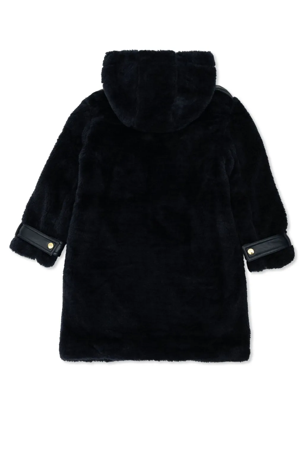 Chloé Kids Snap Buttned Hooded Coat