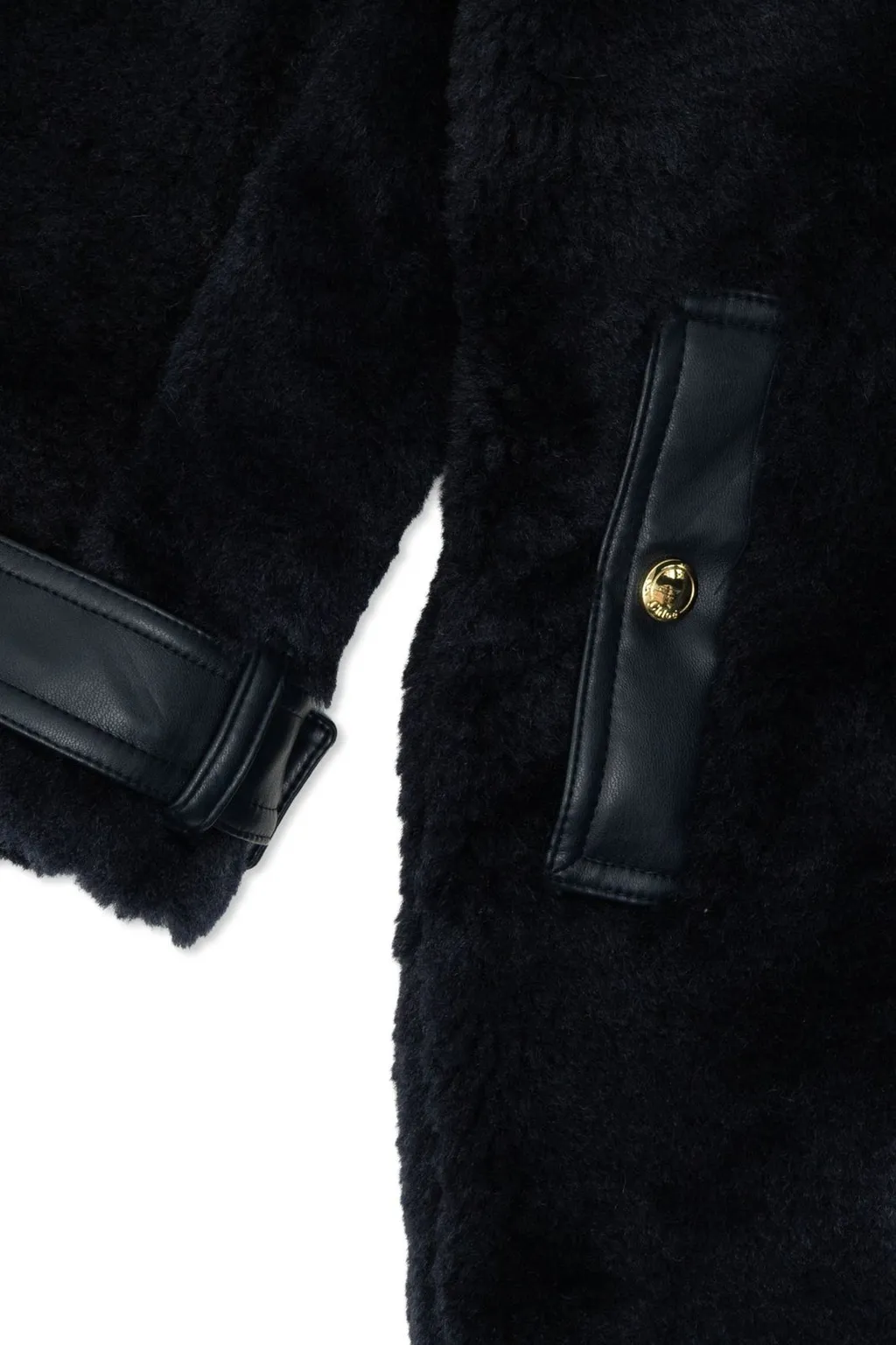 Chloé Kids Snap Buttned Hooded Coat