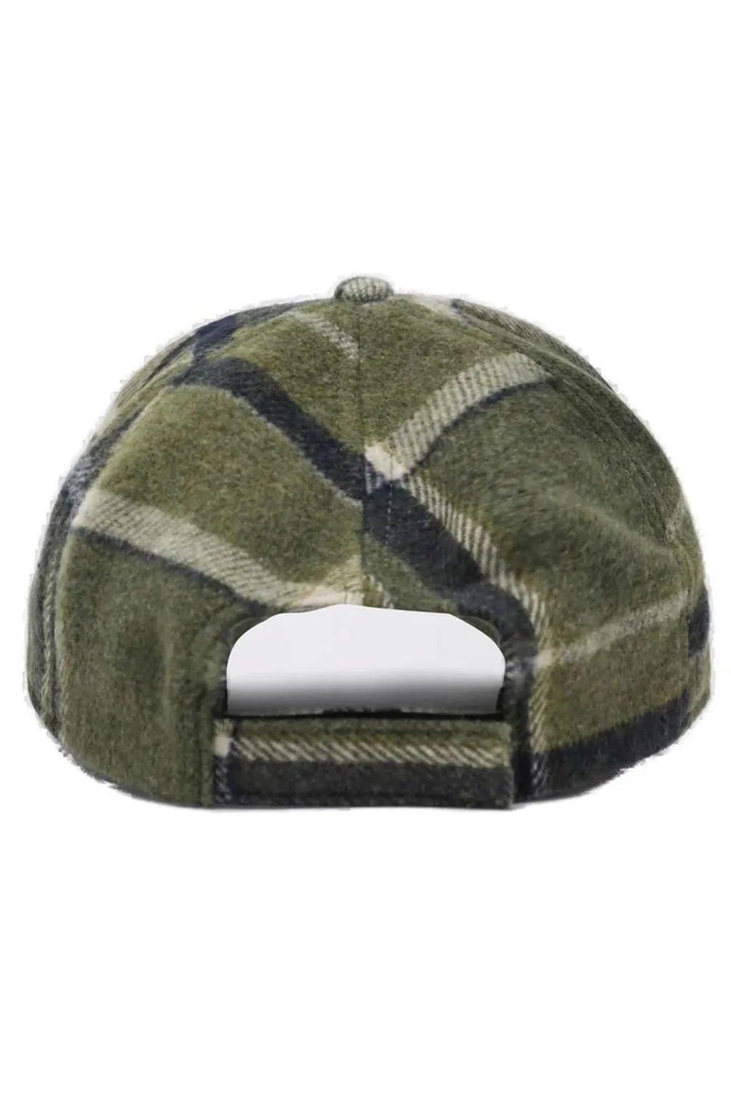 Chloé Kids Logo Embroidered Checked Baseball Cap