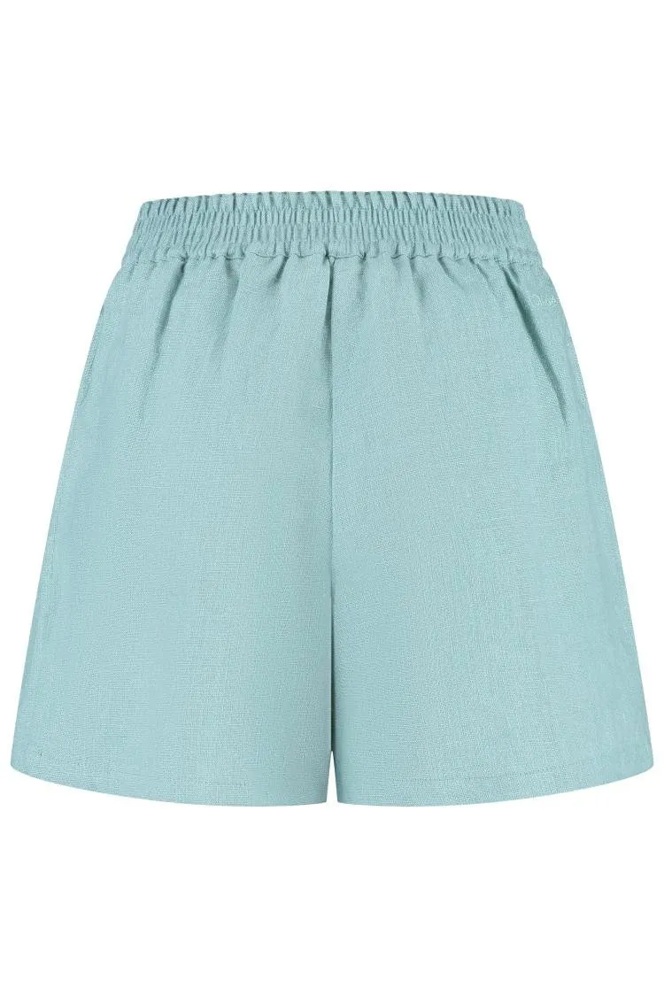 Chloé Kids Bow Elasticated Waistband Shorts