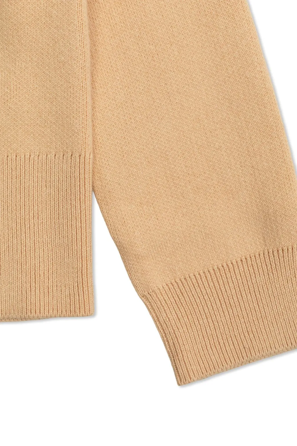 Chloé Kids Turtle-Neck Logo Embroidered Jumper
