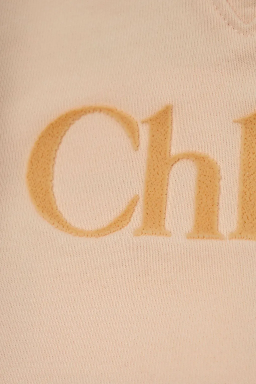 Chloé Kids Logo-Printed Balloon Sleeves Dress