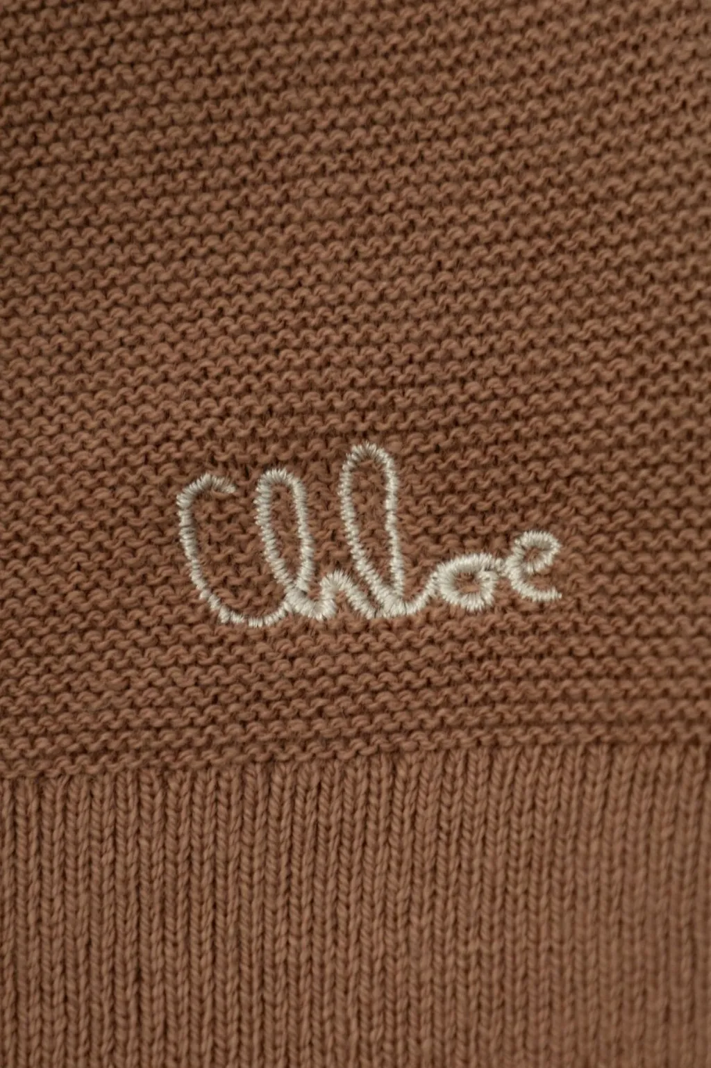 Chloé Kids Ruffled Embroidered Babygrow Set