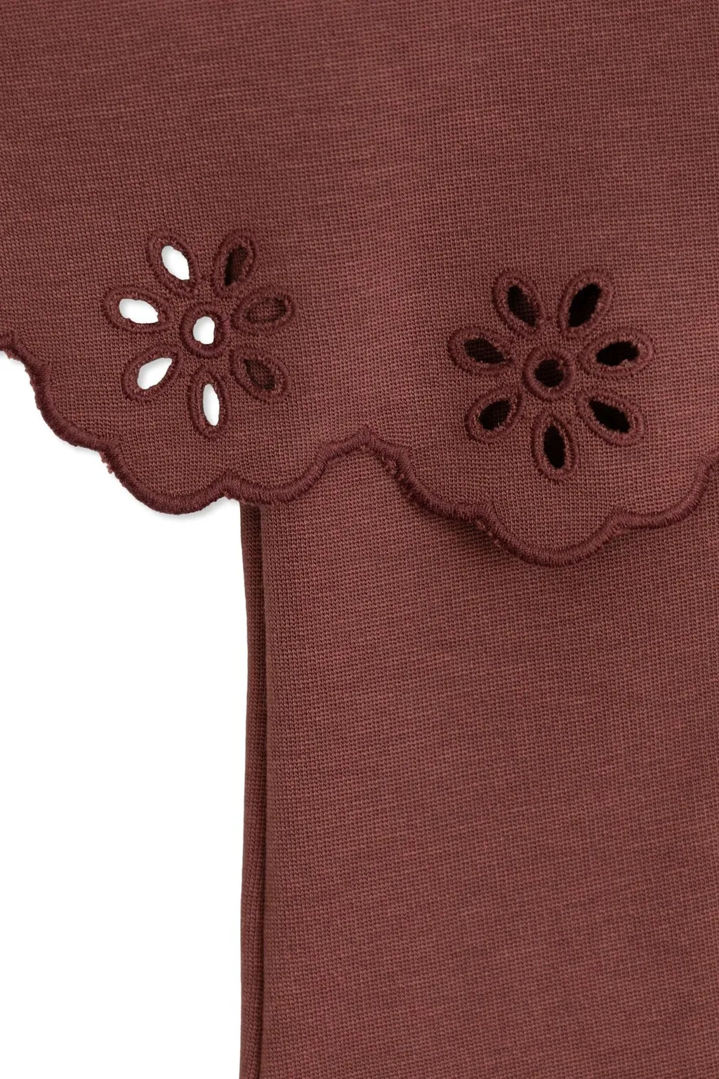 Chloé Kids Rear Zipped Eyelet-Trimmed Cape Dress