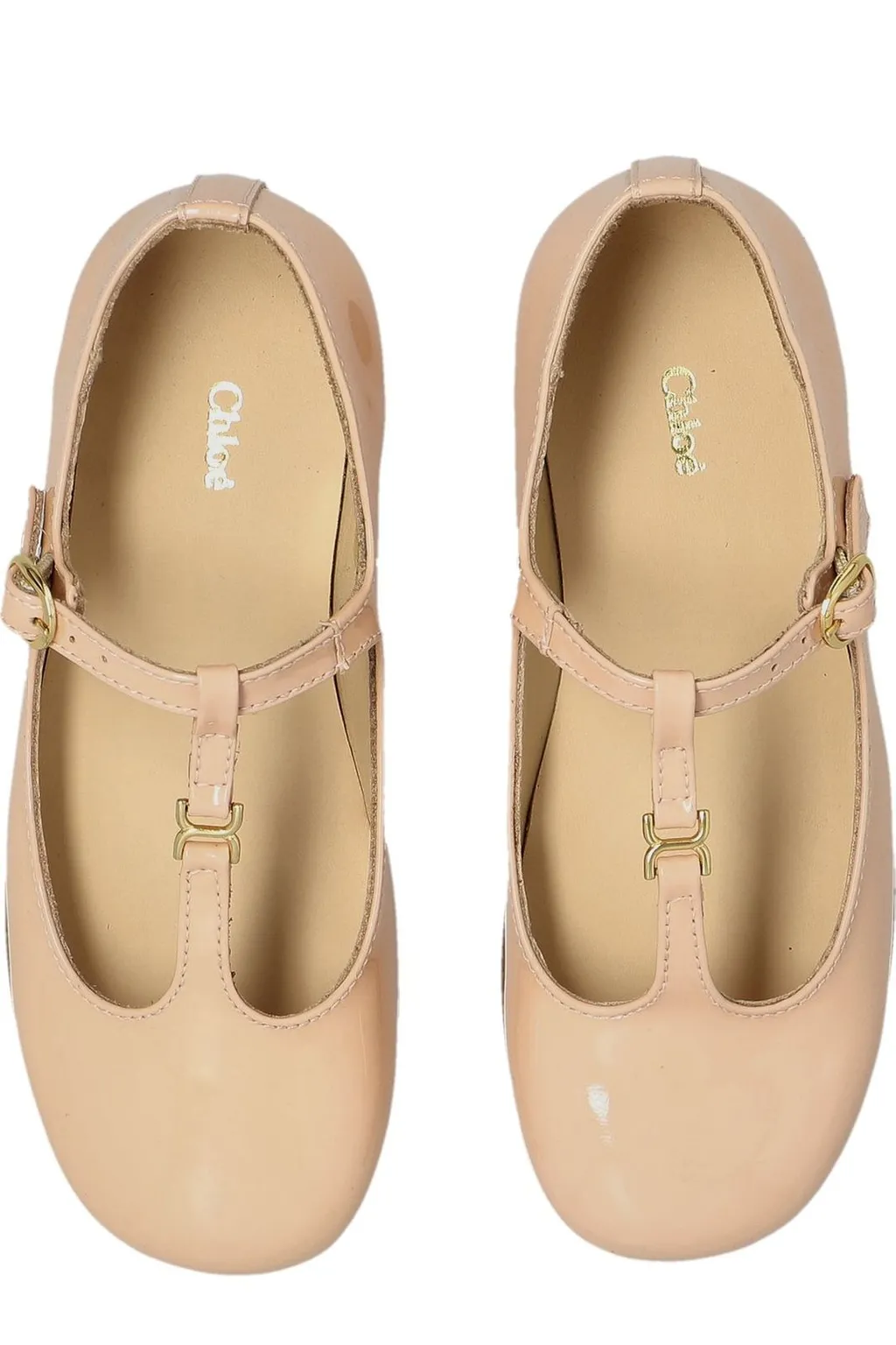 Chloé Kids T-Strap Ballet Flats